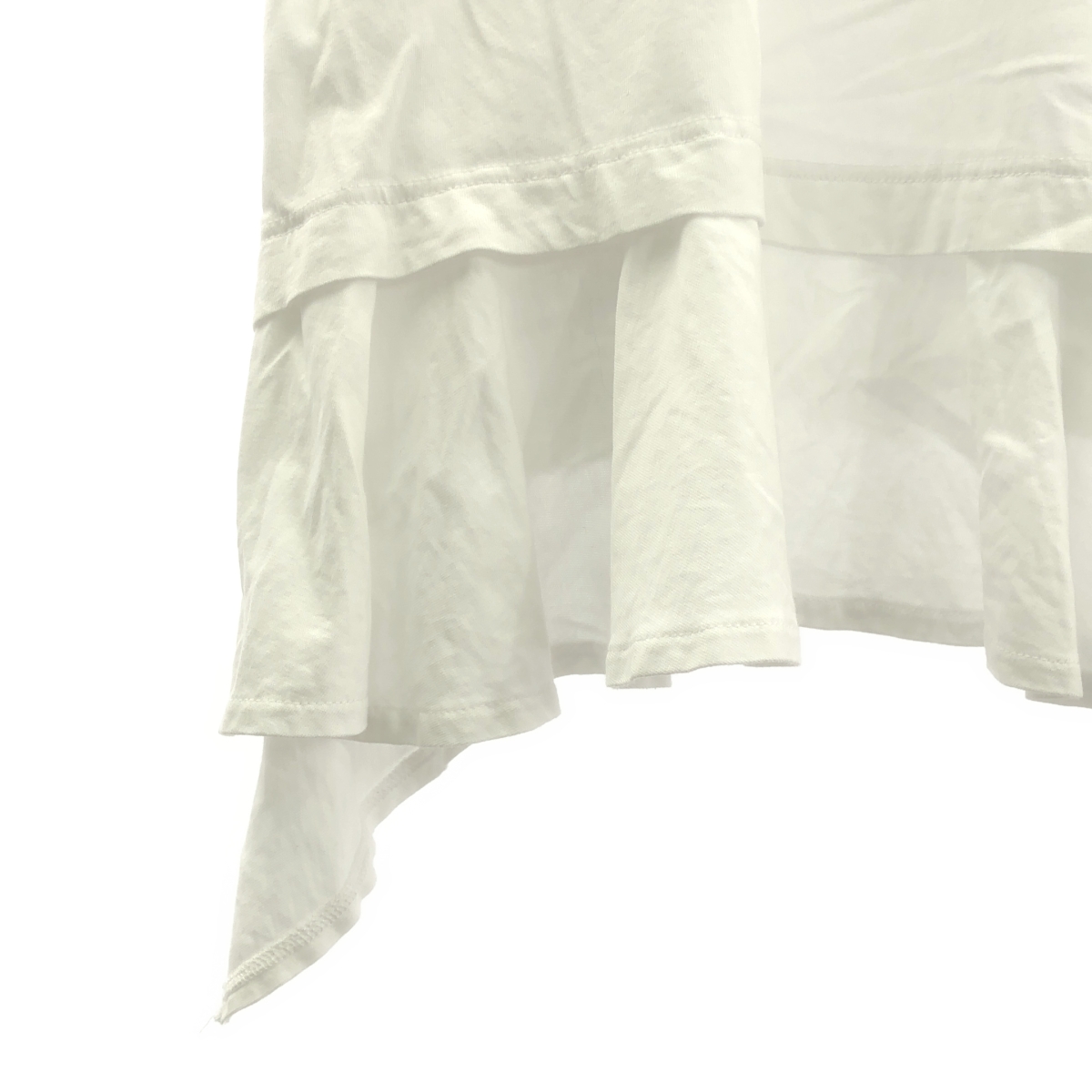 COMME des GARCONS SHIRT / コムデギャルソンシャツ T-shirt with ruffles ラッフルディティール カットソー