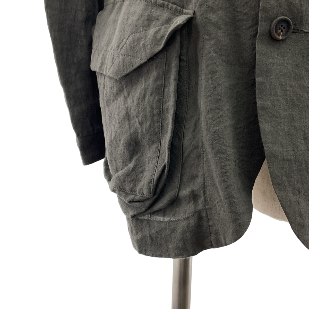 ziggy chen / ジギーチェン 3 Button Long Jacket / シングルブレスト オーバー ジャケット