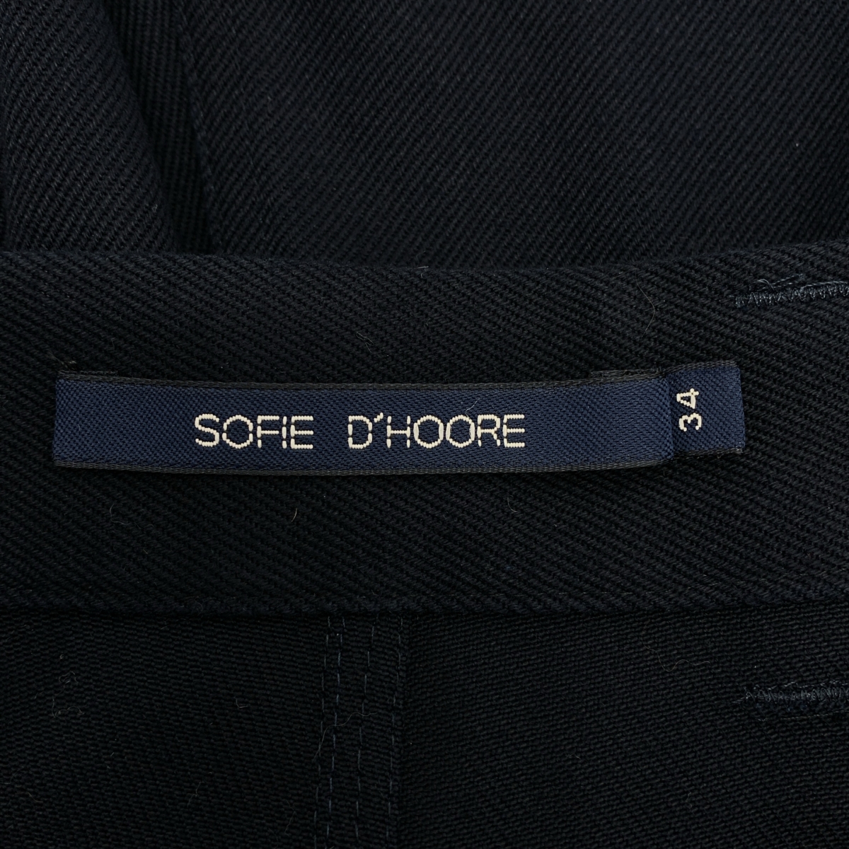 SOFIE D'HOORE / ソフィードール コットン ワイド パンツ