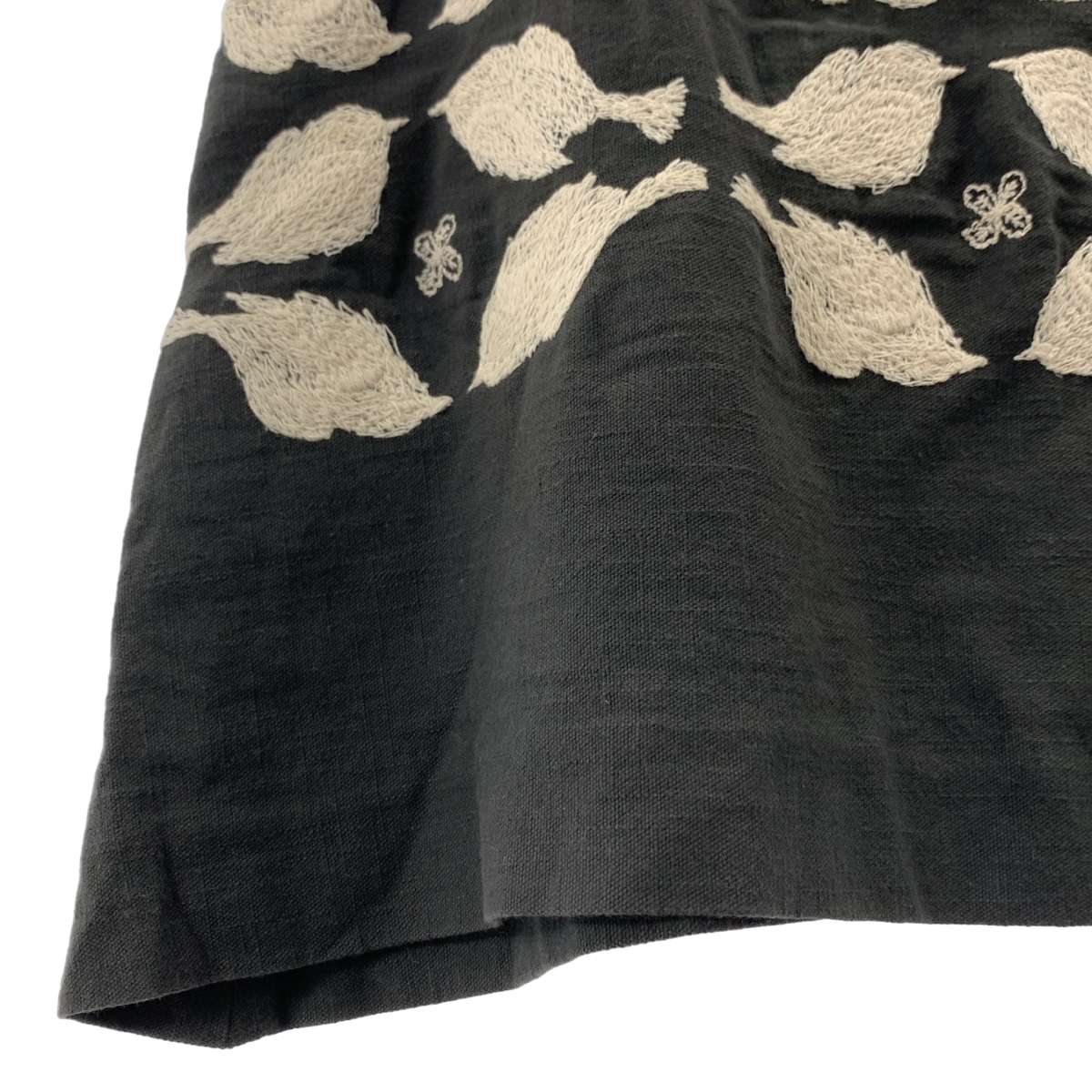 mina perhonen / ミナペルホネン four birds コットン 刺しゅう スカート