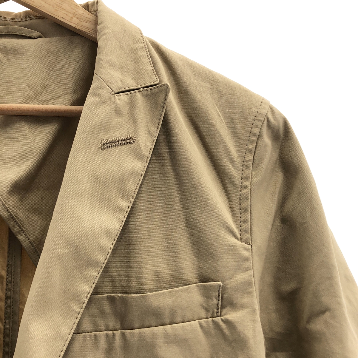 DUFFER OF ST.GEORGE / ダファーオブセントジョージ コットン 1B テーラードジャケット / 袖柄裏地