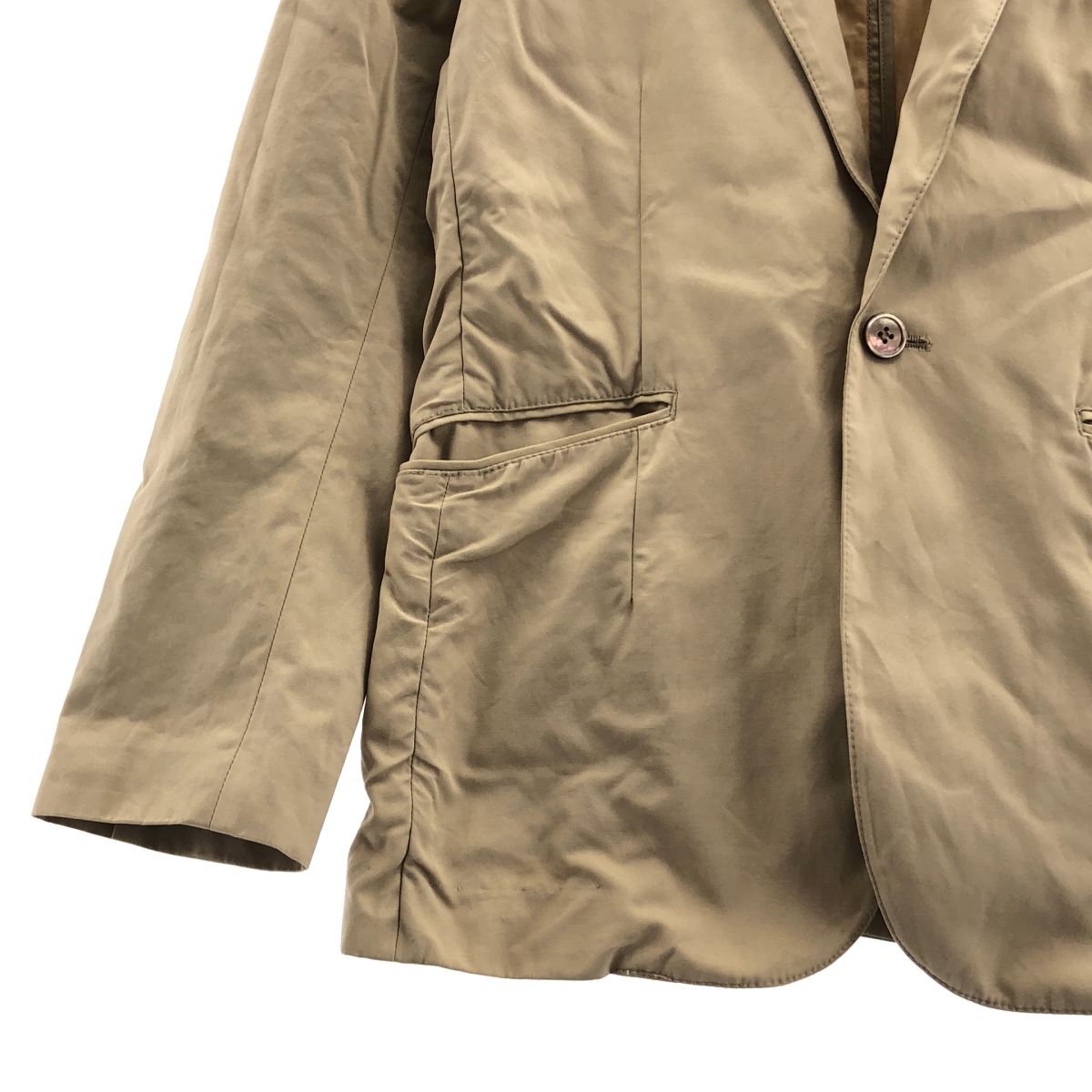 DUFFER OF ST.GEORGE / ダファーオブセントジョージ コットン 1B テーラードジャケット / 袖柄裏地