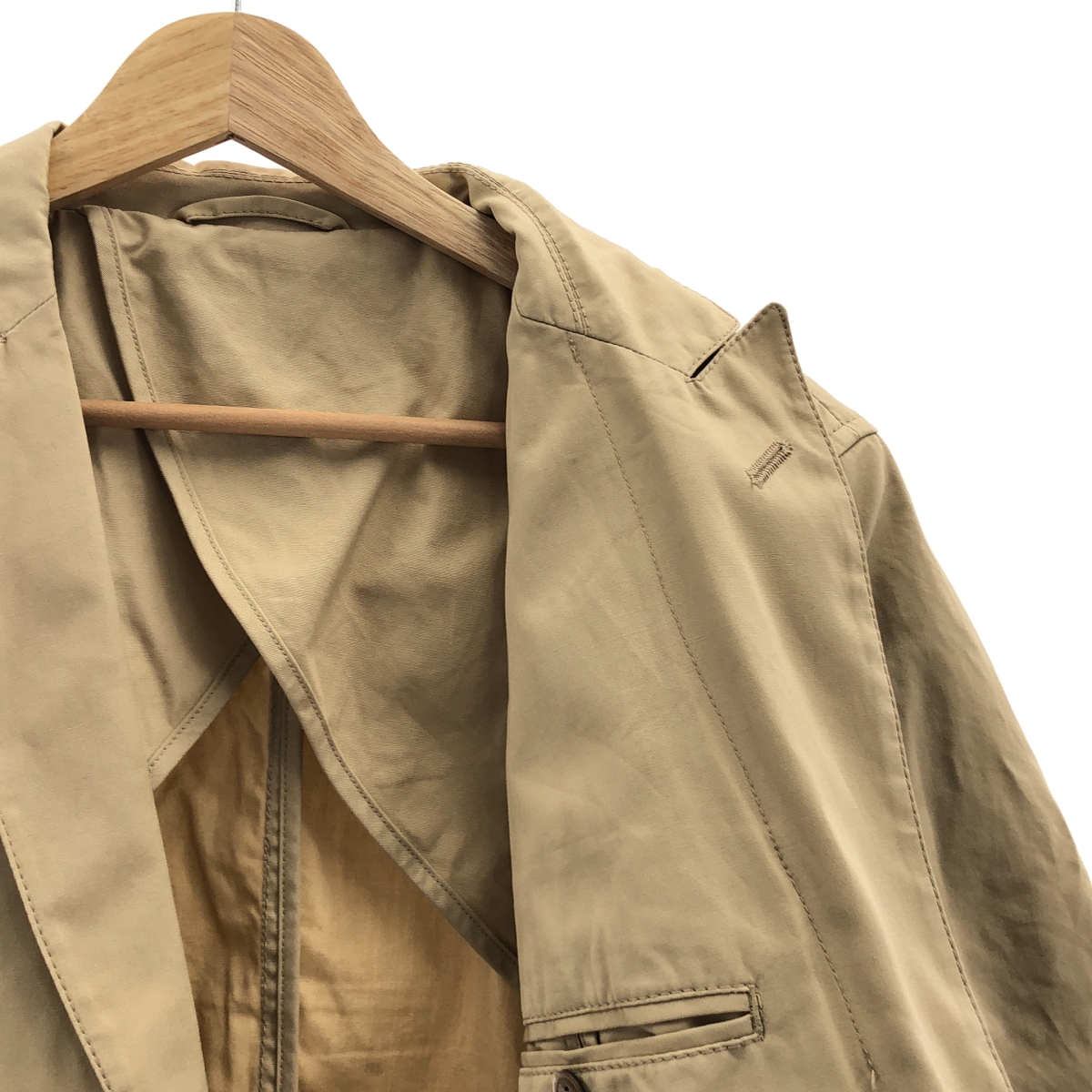 DUFFER OF ST.GEORGE / ダファーオブセントジョージ コットン 1B テーラードジャケット / 袖柄裏地