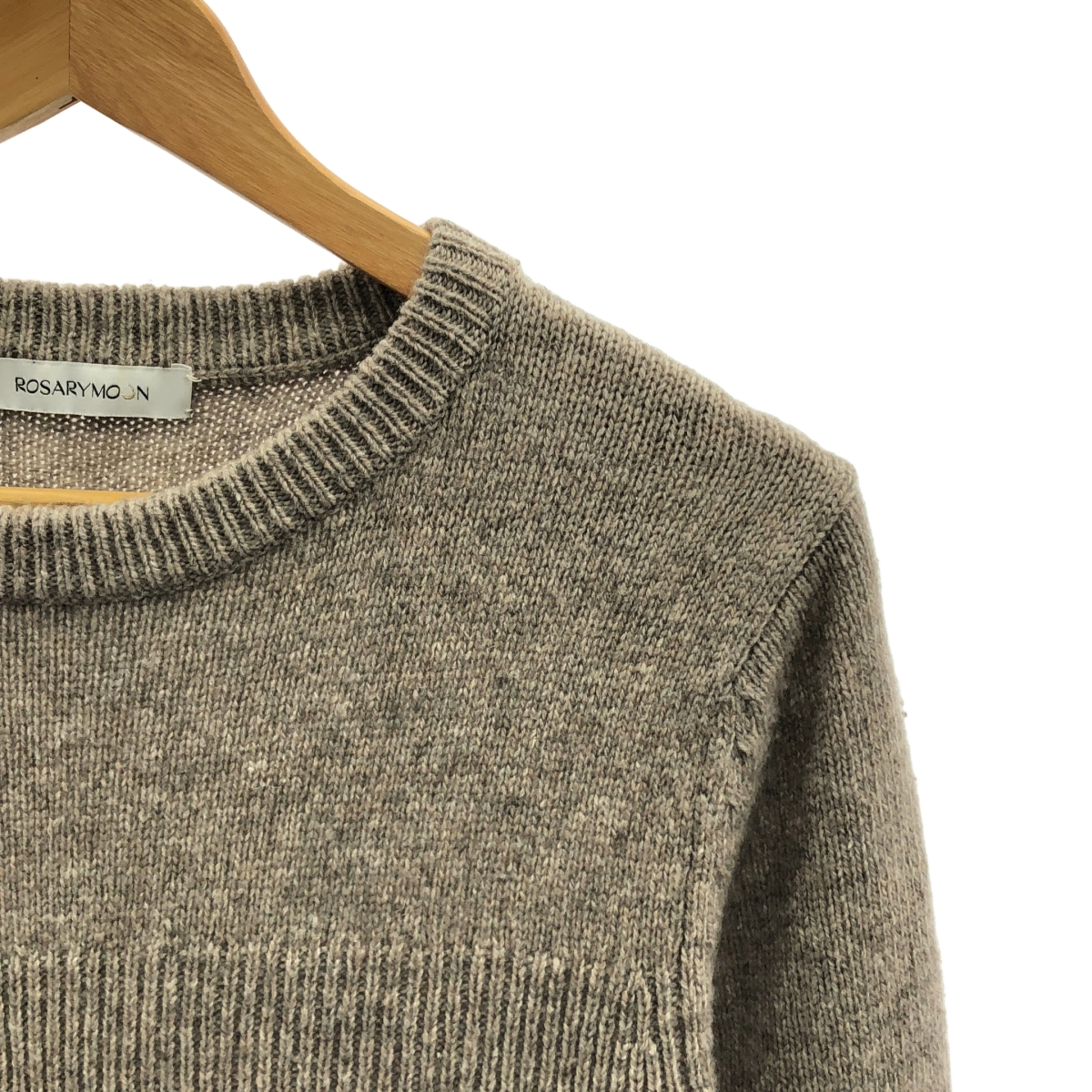 その他 ウール ジップスリット ニット ワンピース