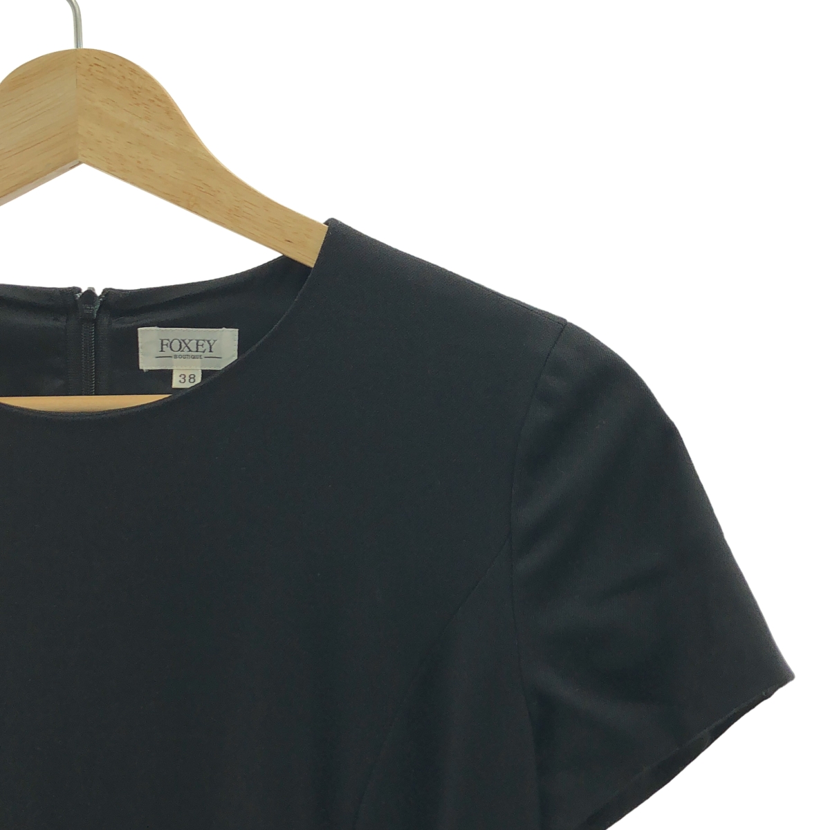 その他 ストレッチ ウール 半袖 ワンピース