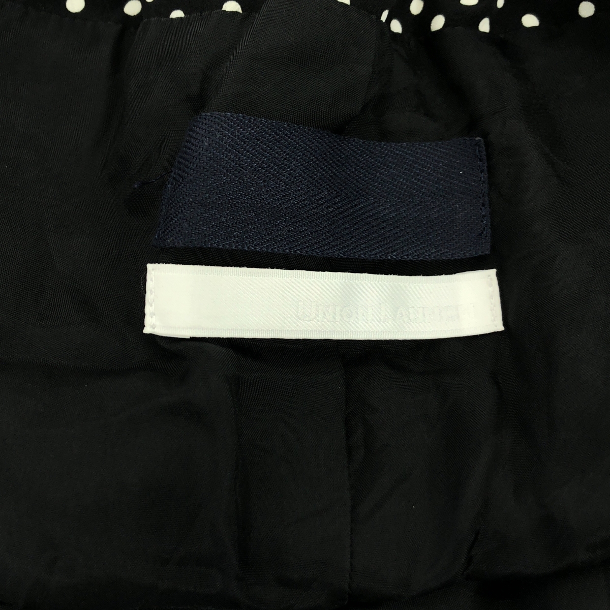 UNION LAUNCH / ユニオンランチ × Ron Herman ロンハーマン別注 ドット フラワー刺しゅう スカート