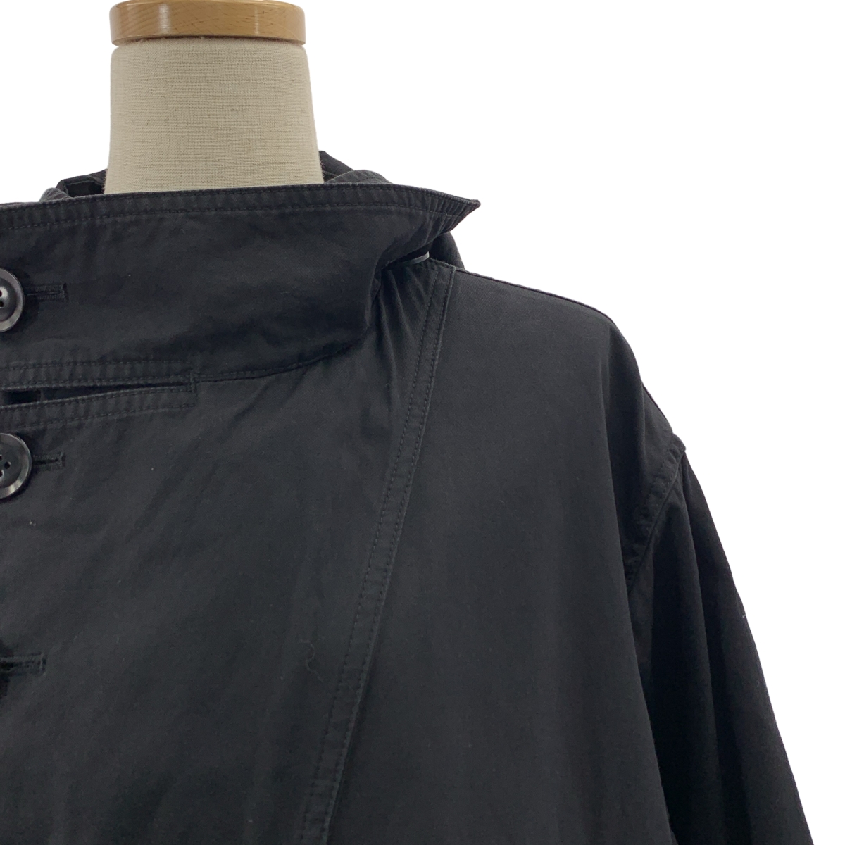 Y's BANG ON! / ワイズバングオン テープデティール モッズ フーデッド シャツコート / ユニセックス