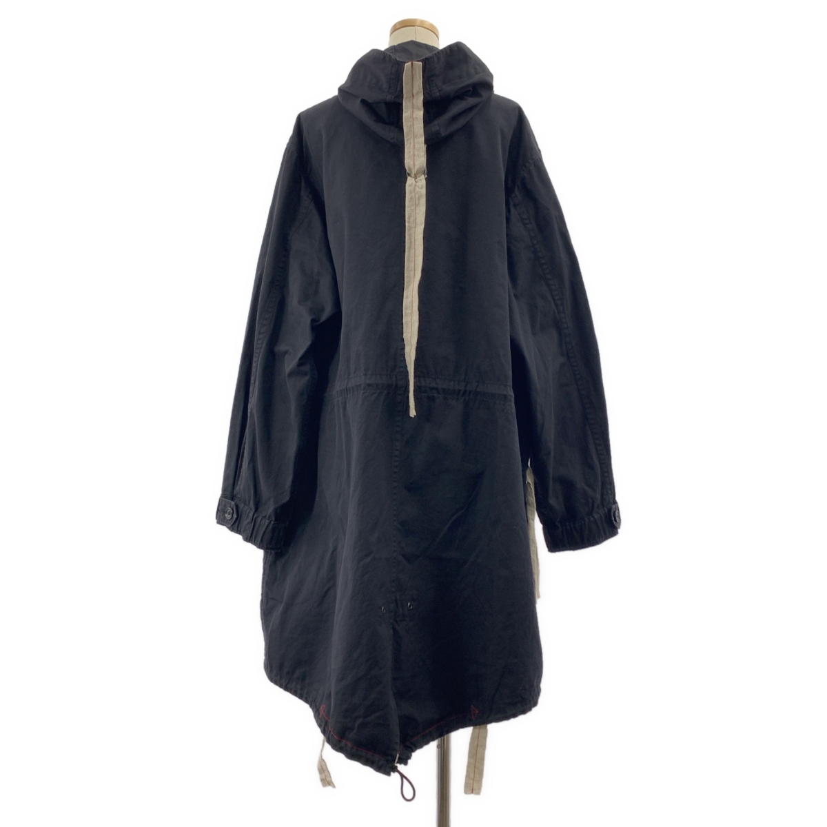 Y's BANG ON! / ワイズバングオン テープデティール モッズ フーデッド シャツコート / ユニセックス