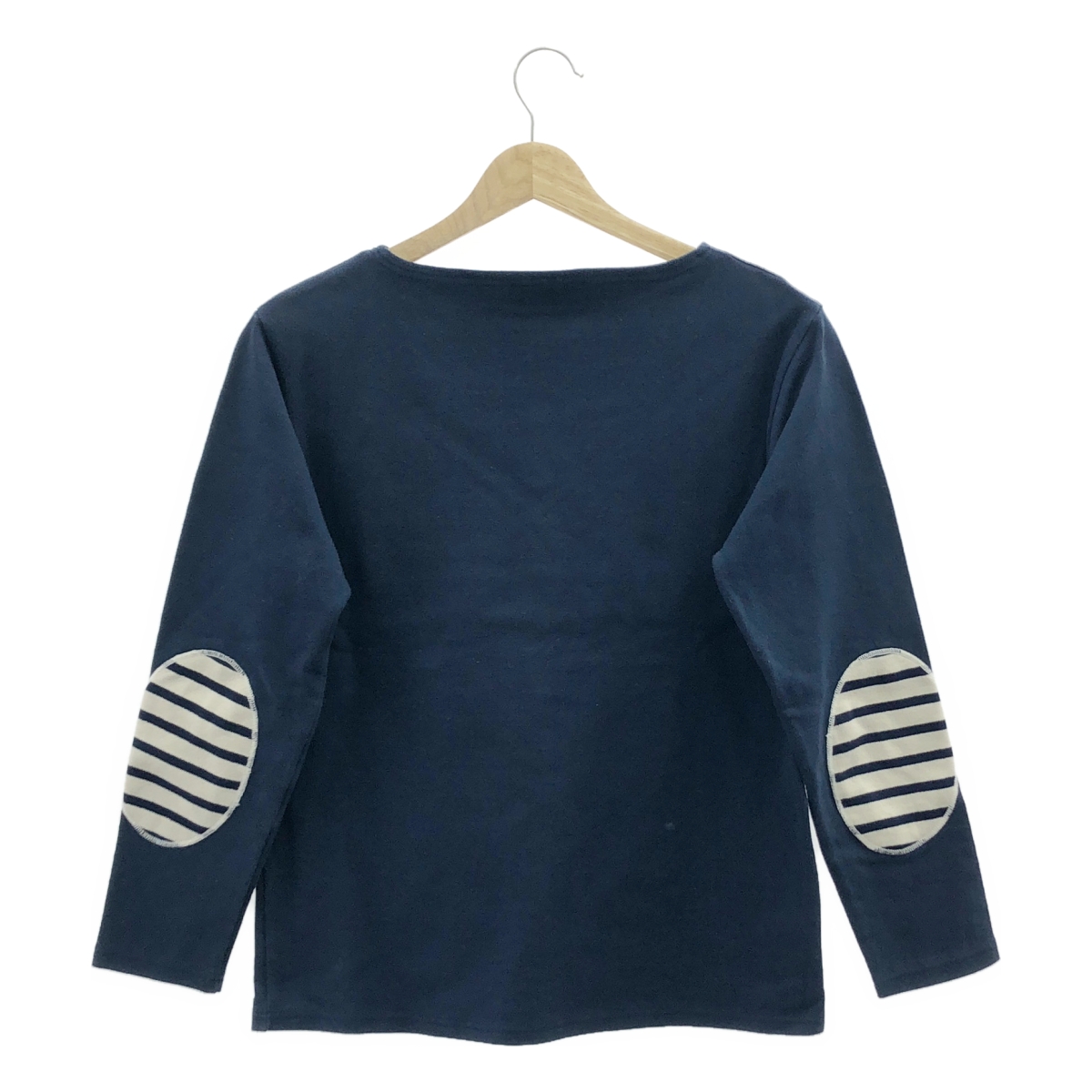 SAINT JAMES / セントジェームス ウェッソン エルバーパッチ バスクシャツ