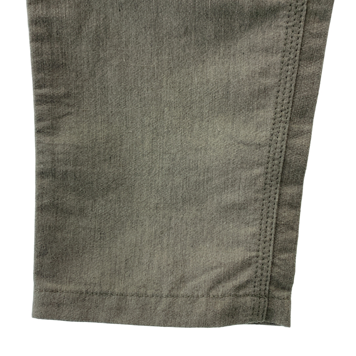 BROWN by 2-tacs / ブラウンバイツータックス TRNITY CHAMBRAY TAPERED ウール リネン混 シャンブレー テーパードパンツ