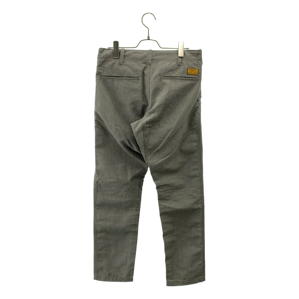 BROWN by 2-tacs / ブラウンバイツータックス TRNITY CHAMBRAY TAPERED ウール リネン混 シャンブレー テーパードパンツ