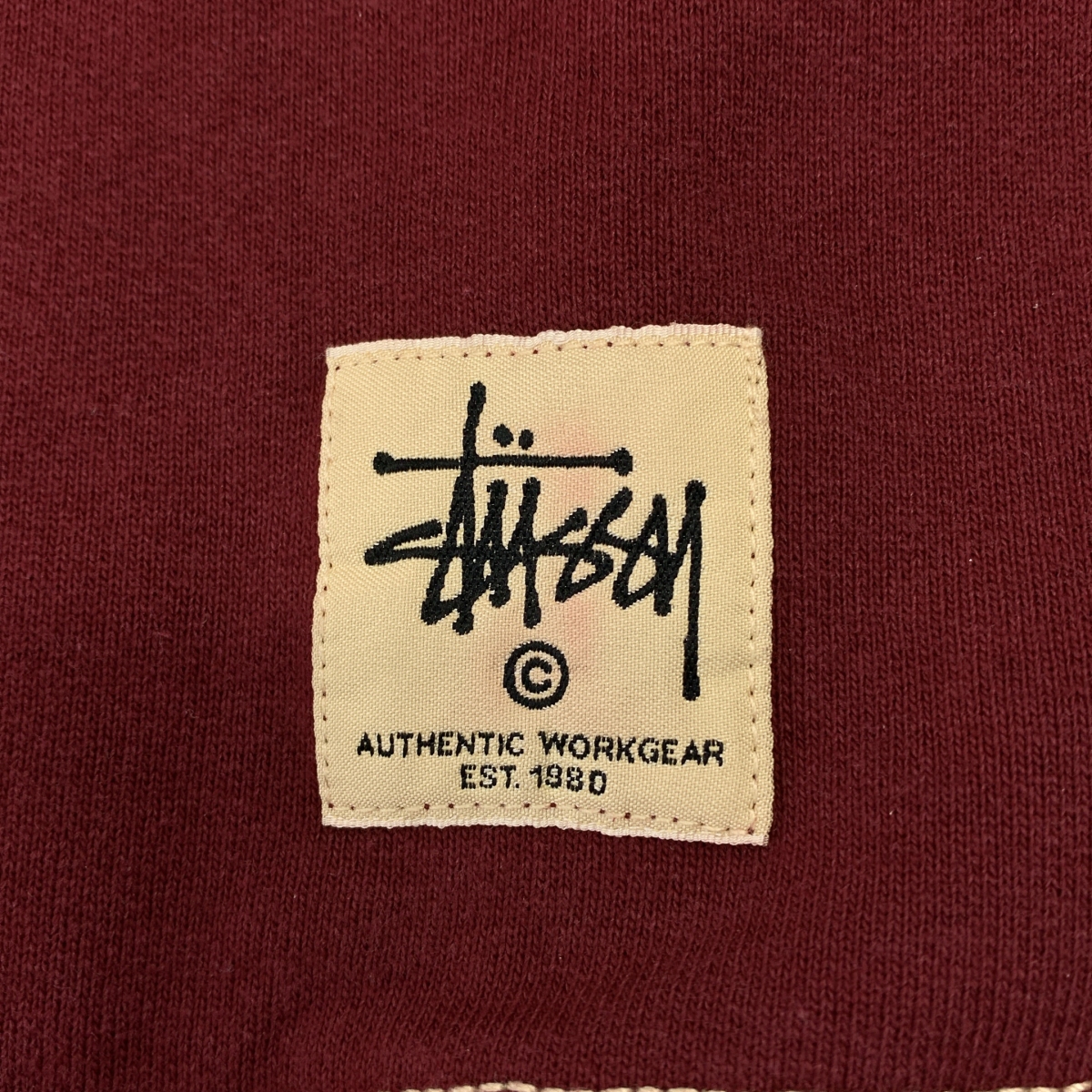 STUSSY / ステューシー ロゴ オーバーシルエット スウェット プルオーバー フーディ