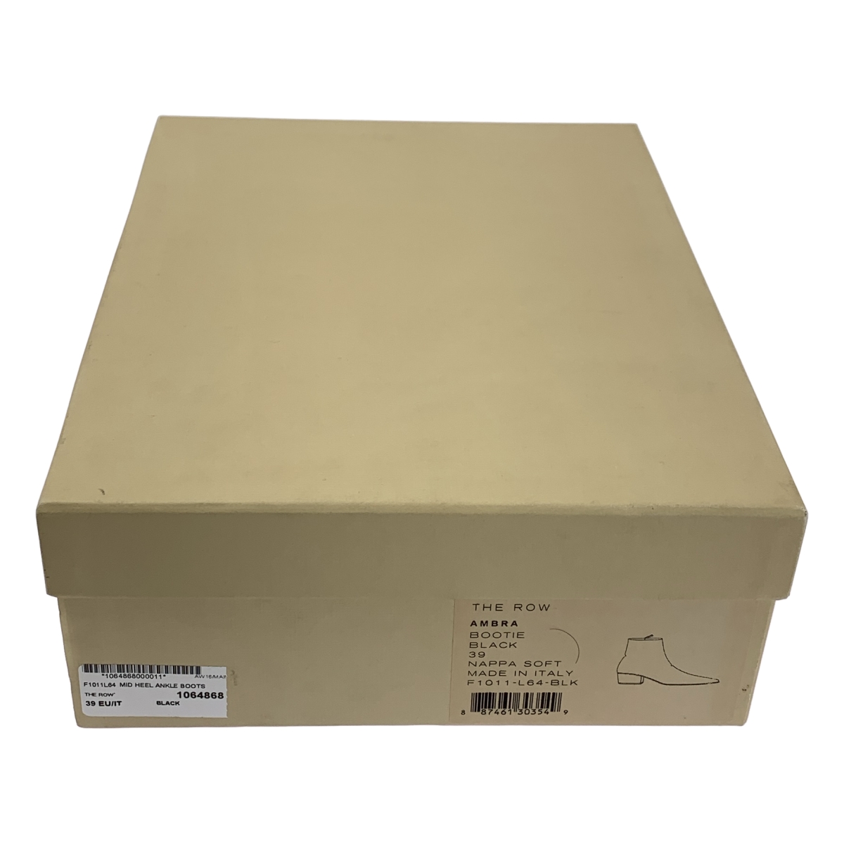 THE ROW / ザロウ AMBRA BOOTIE ナッパ ソフトレザー ブーツ