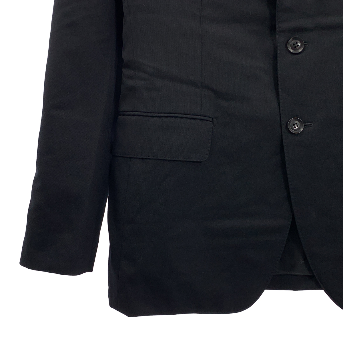 JOHN LAWRENCE SULLIVAN / ジョンローレンスサリバン WOOL 2BUTTON JACKET  / 2B シングルブレスト テーラード ジャケット / ロゴ総裏地