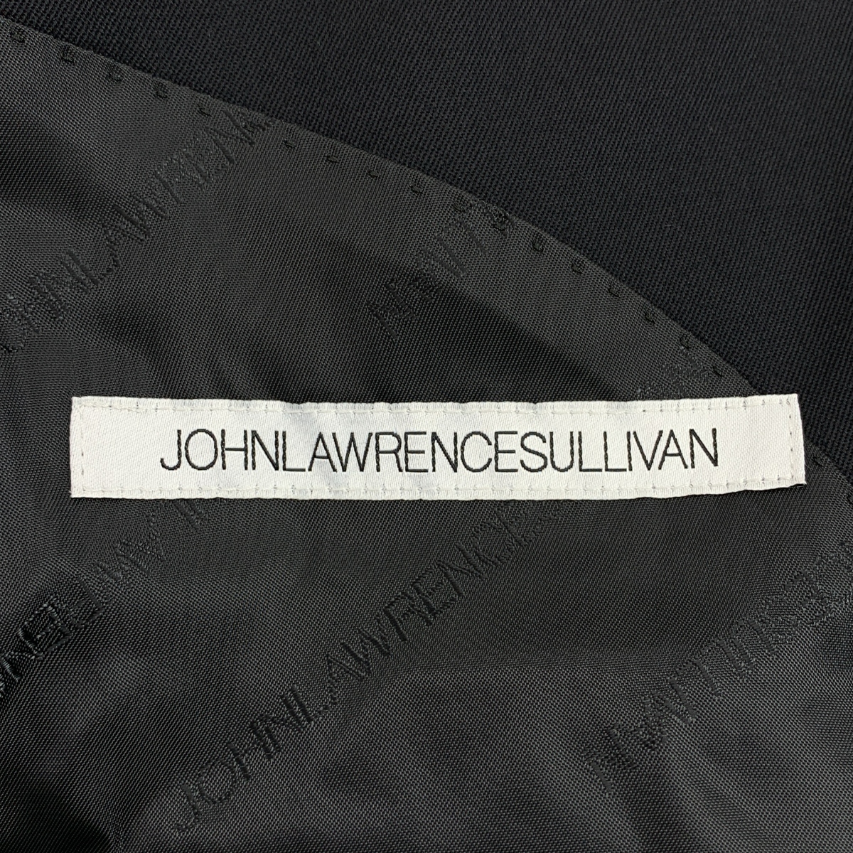 JOHN LAWRENCE SULLIVAN / ジョンローレンスサリバン WOOL 2BUTTON JACKET  / 2B シングルブレスト テーラード ジャケット / ロゴ総裏地