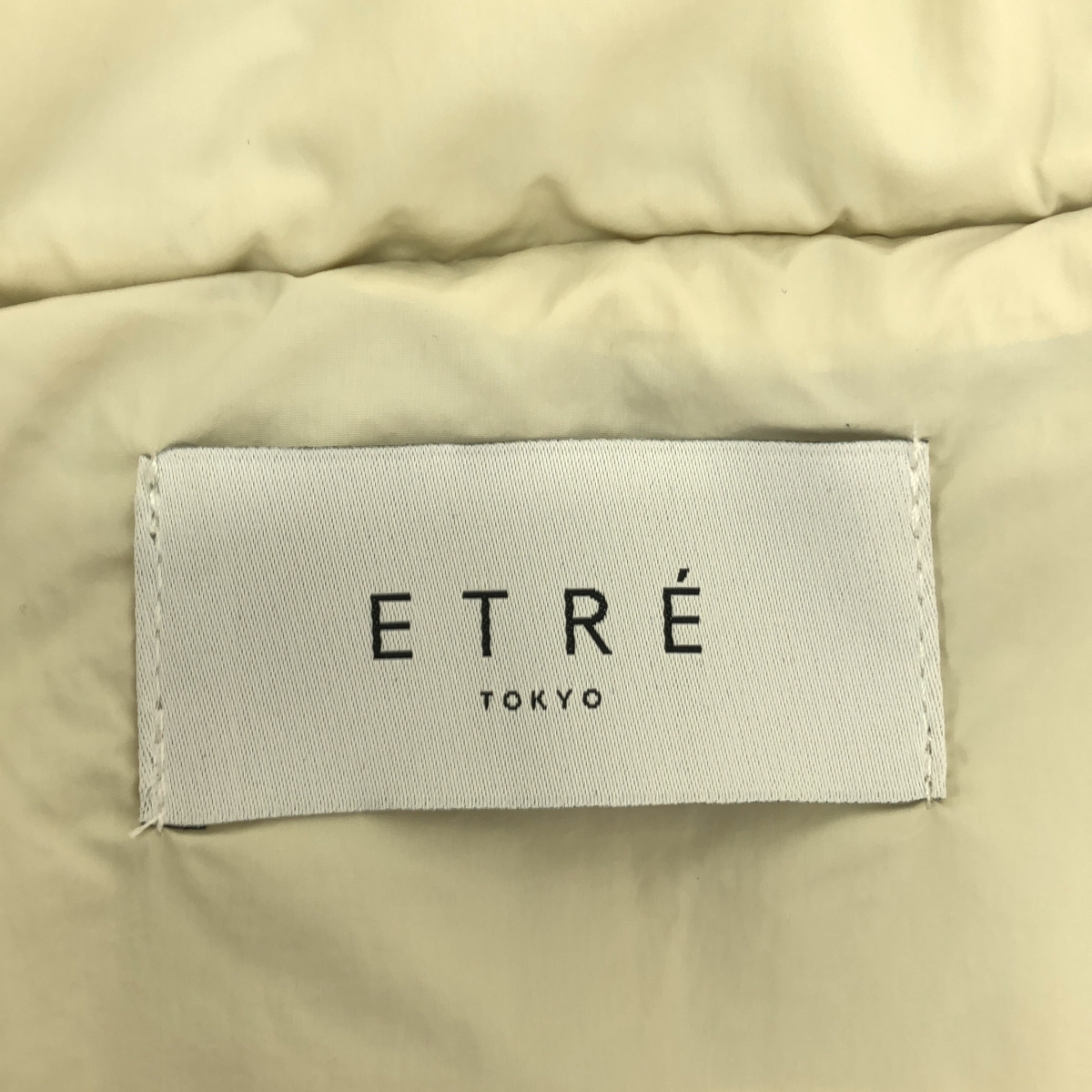 ETRE TOKYO / エトレトウキョウ スタンドネックパディングコート
