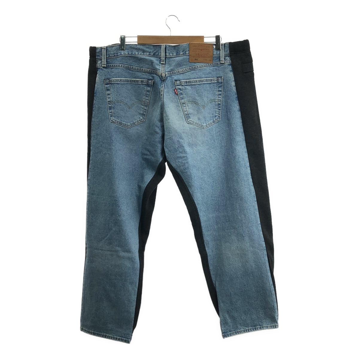 BLESS / ブレス ×LEVI'S リーバイス / over jogging jeans denim jersey スウェット 切替 デニムパンツ