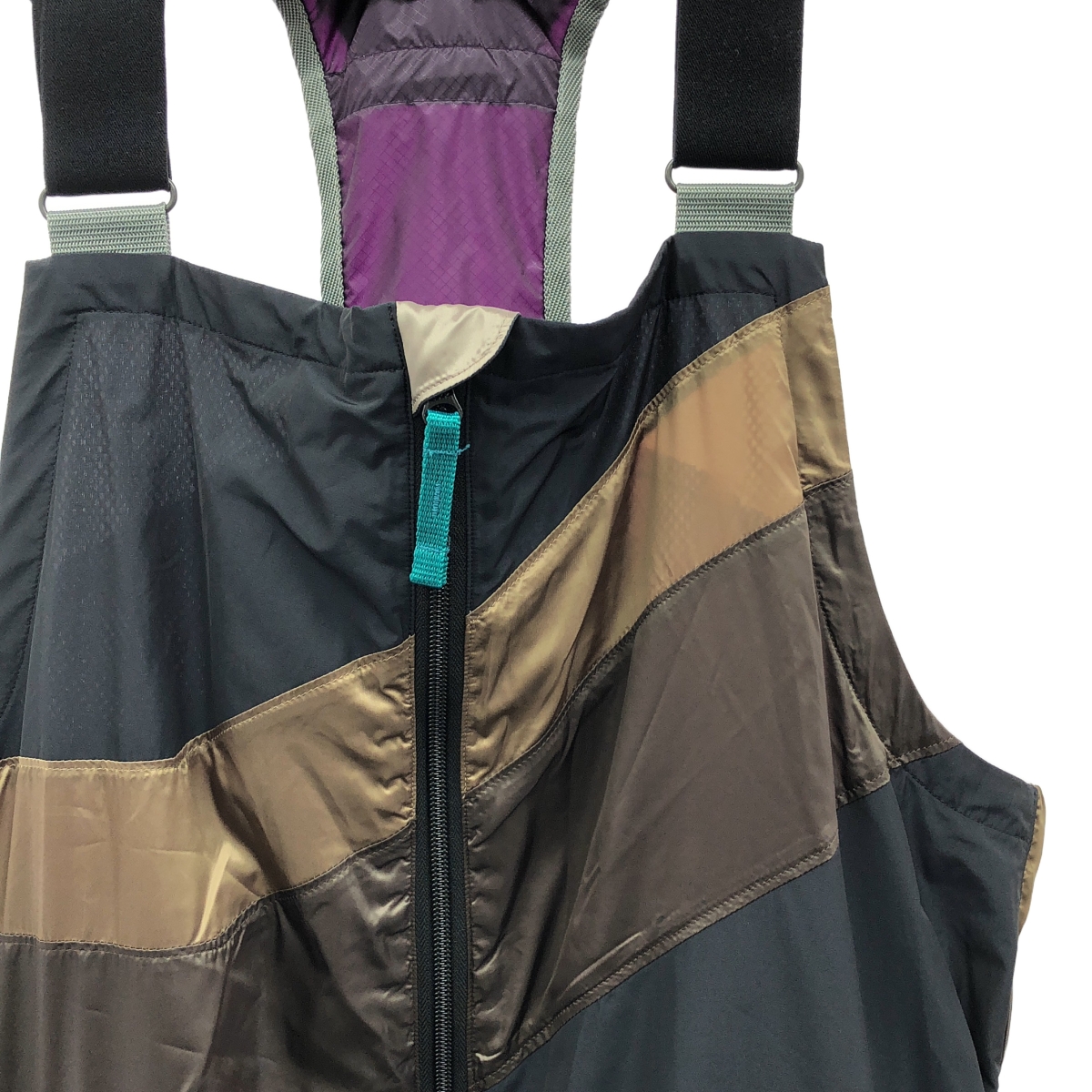 kolor / カラー カラーブロック オーバーオール パンツ