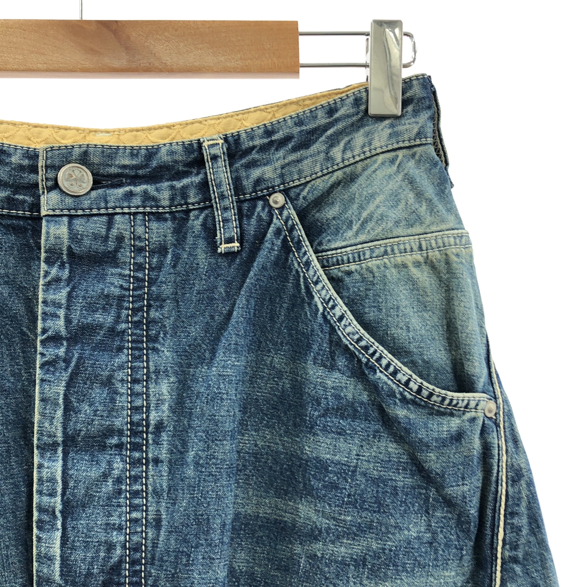 mina perhonen / ミナペルホネン every day バルーンワイドデニムパンツ