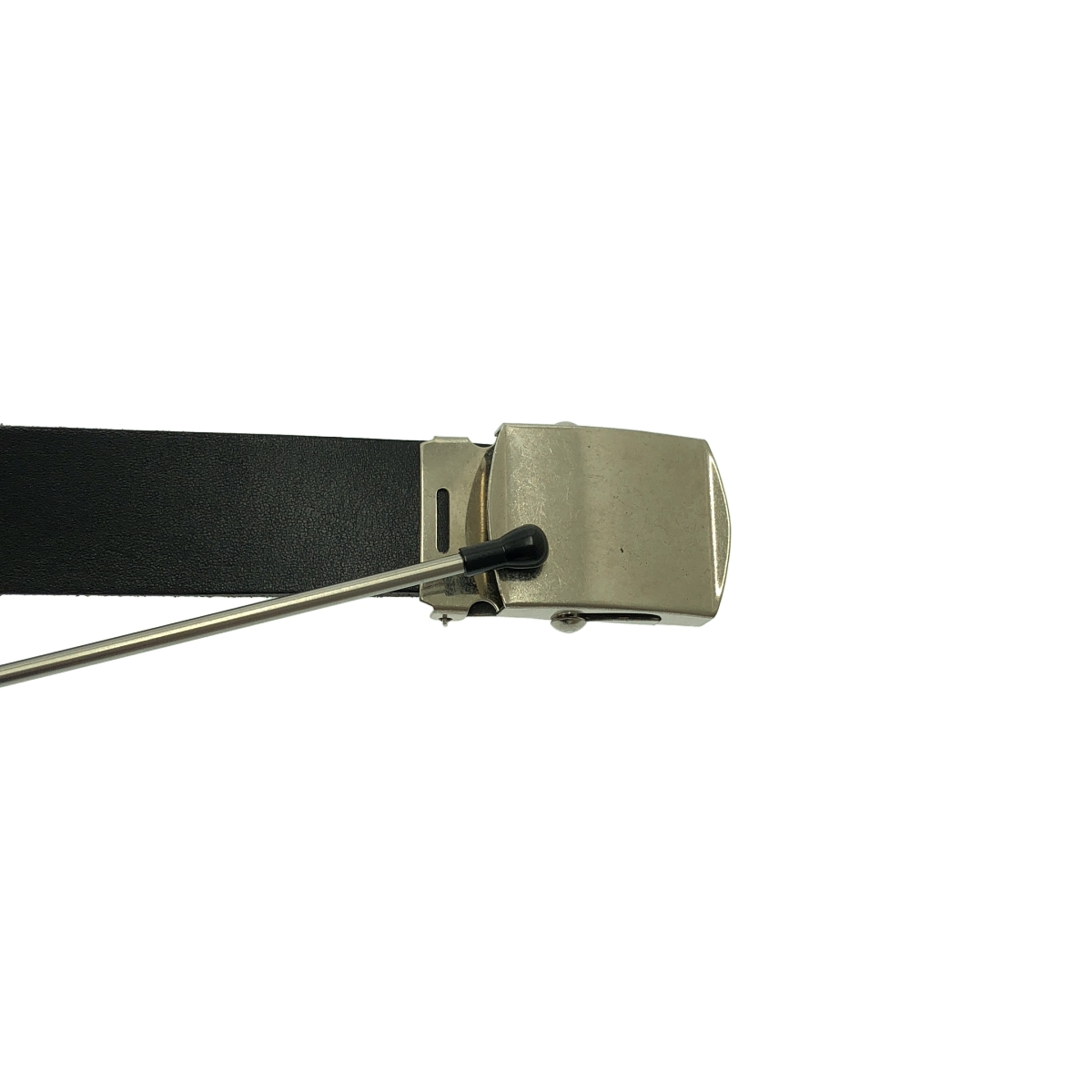 robe de chambre COMME des GARCONS / ローブドシャンブルコムデギャルソン レザー ロゴ ガチャベルト