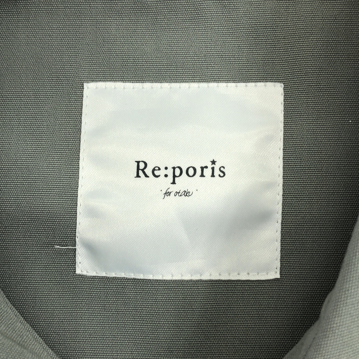 Re:poris / レポリス military evening shirt / ミリタリー シャツ ブラウス