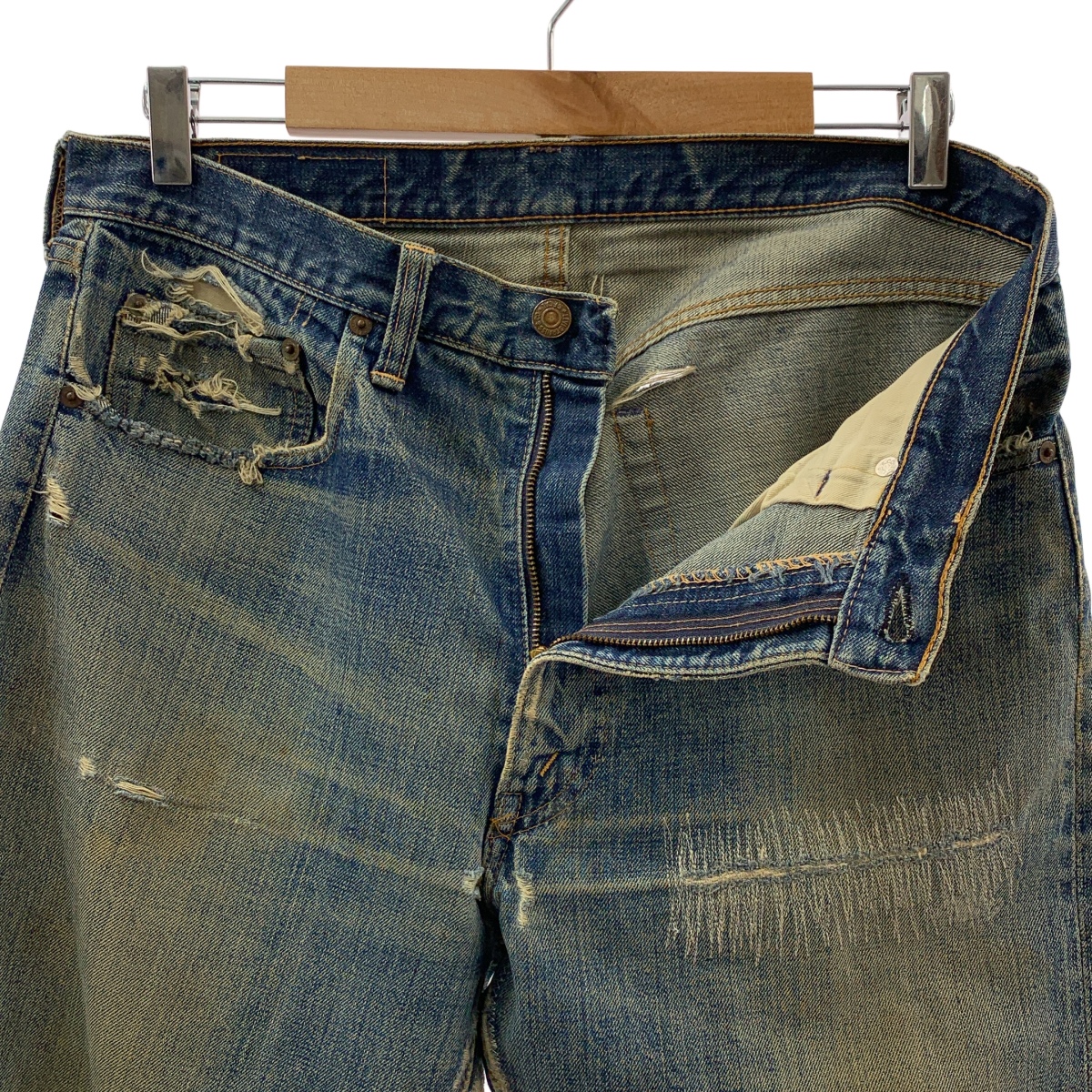 Levi's / リーバイス 505 66前期 42TALON ZIP ボタン裏5 デニムパンツ