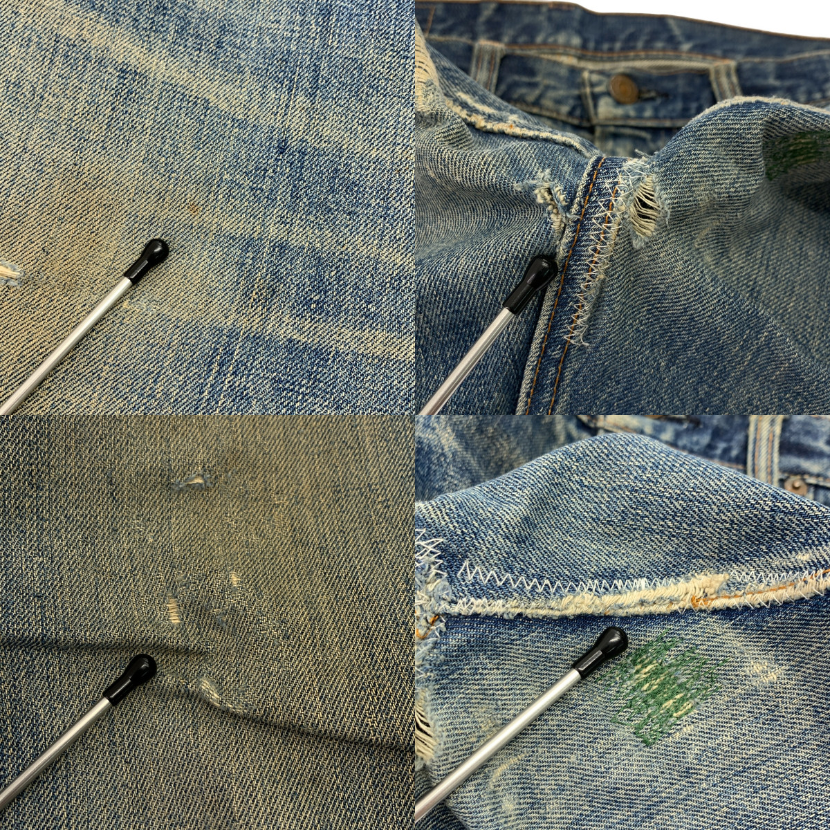 Levi's / リーバイス 505 66前期 42TALON ZIP ボタン裏5 デニムパンツ