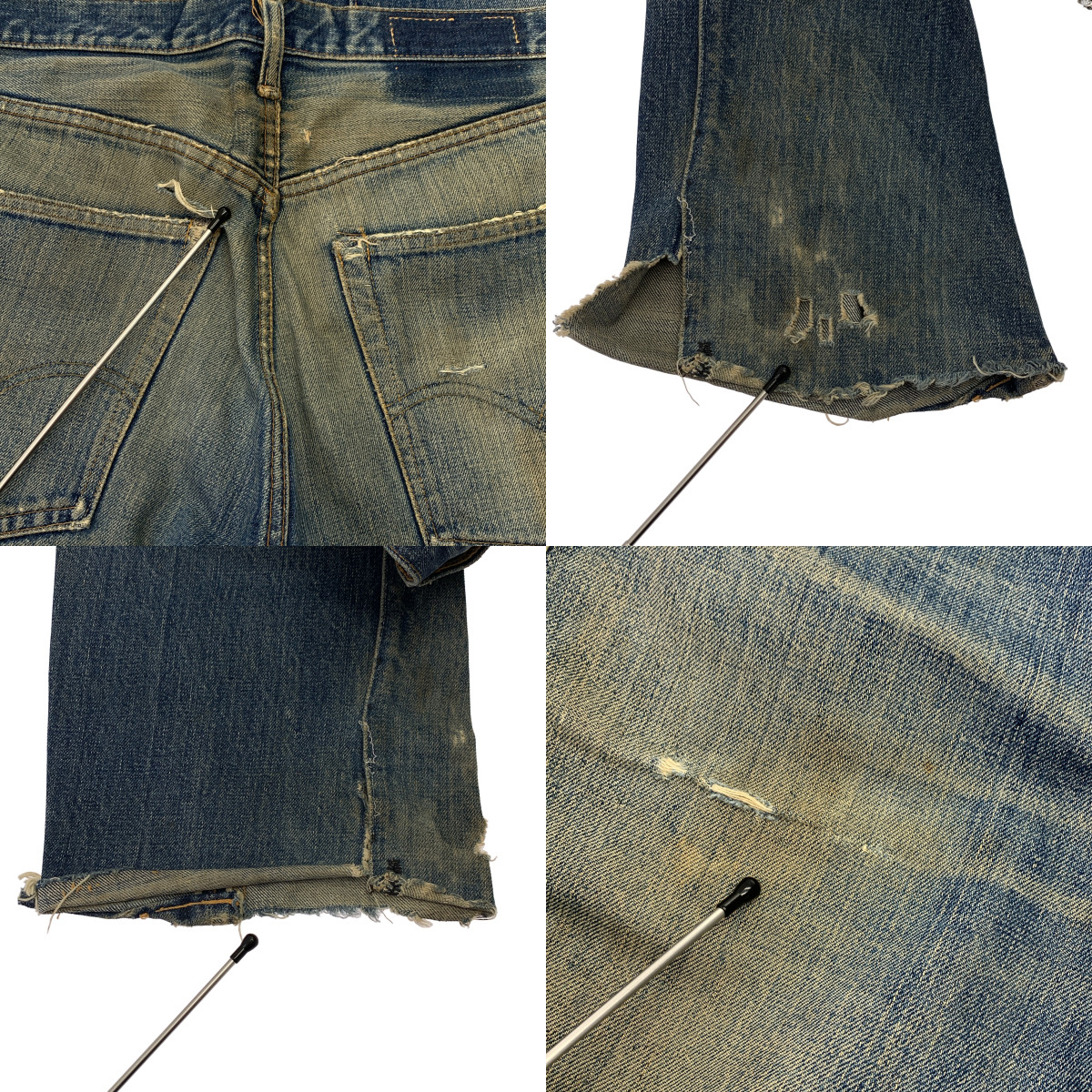 Levi's / リーバイス 505 66前期 42TALON ZIP ボタン裏5 デニムパンツ