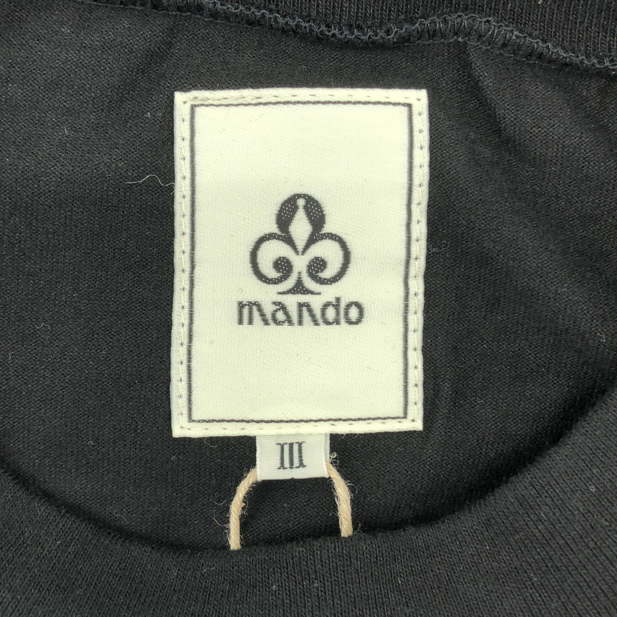 mando / マンド BLUE LIGHTS / コットンプリントクルーネックS/Sカットソー Tシャツ