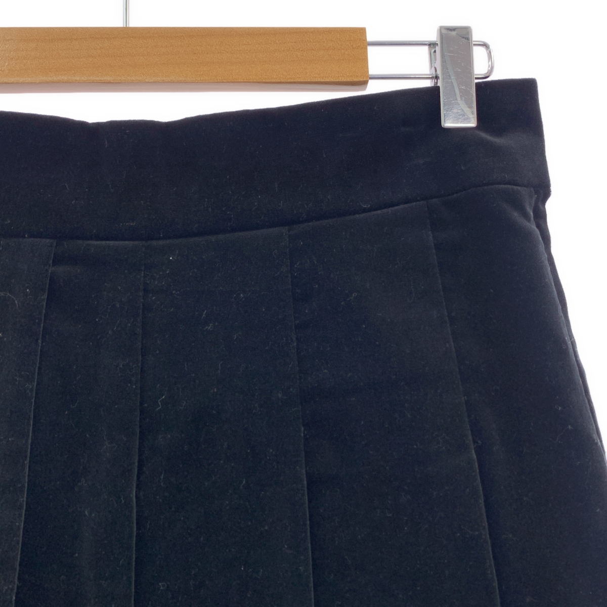 COMME des GARCONS / コムデギャルソン ベロア プリーツスカート