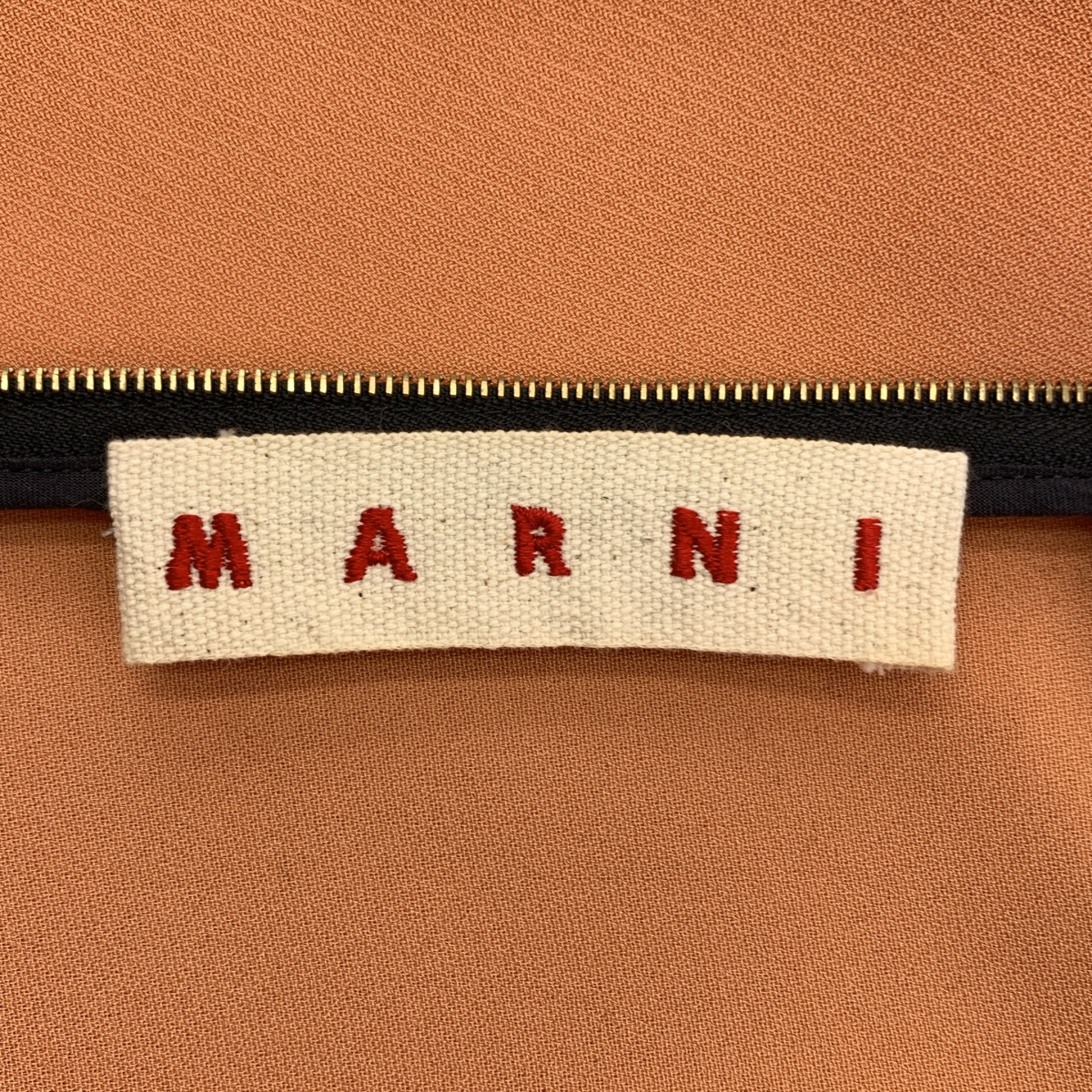 MARNI / マルニ ニットカラー デザイン ミニドレス ワンピース