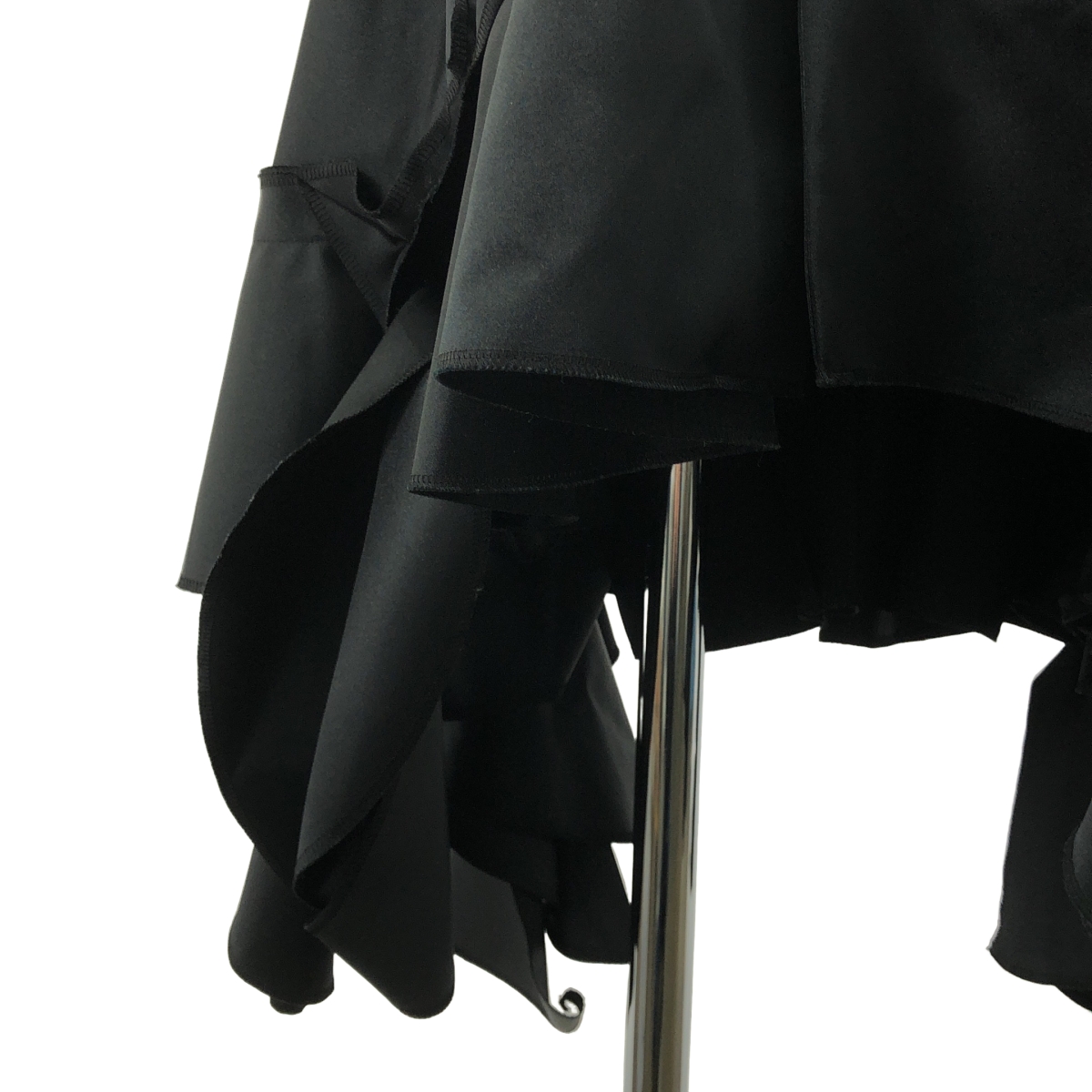 COMME des GARCONS COMME des GARCONS / コムコム ポリエステル 変形 アシンメトリー 丸襟 ボリューム ワンピース