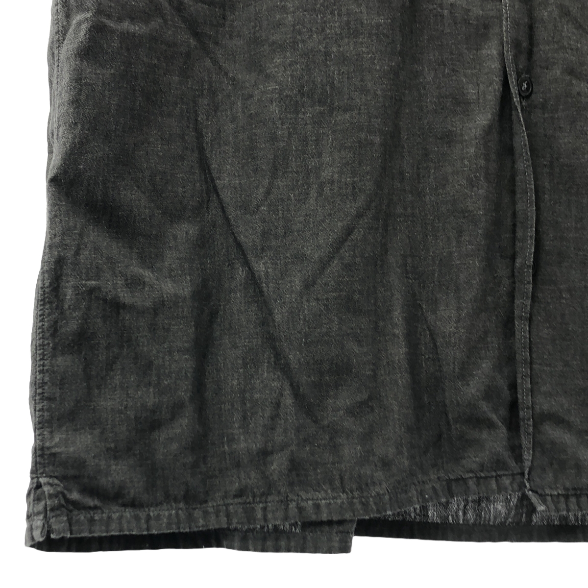 COMOLI / コモリ ベタシャン オープンカラーシャツ コットン