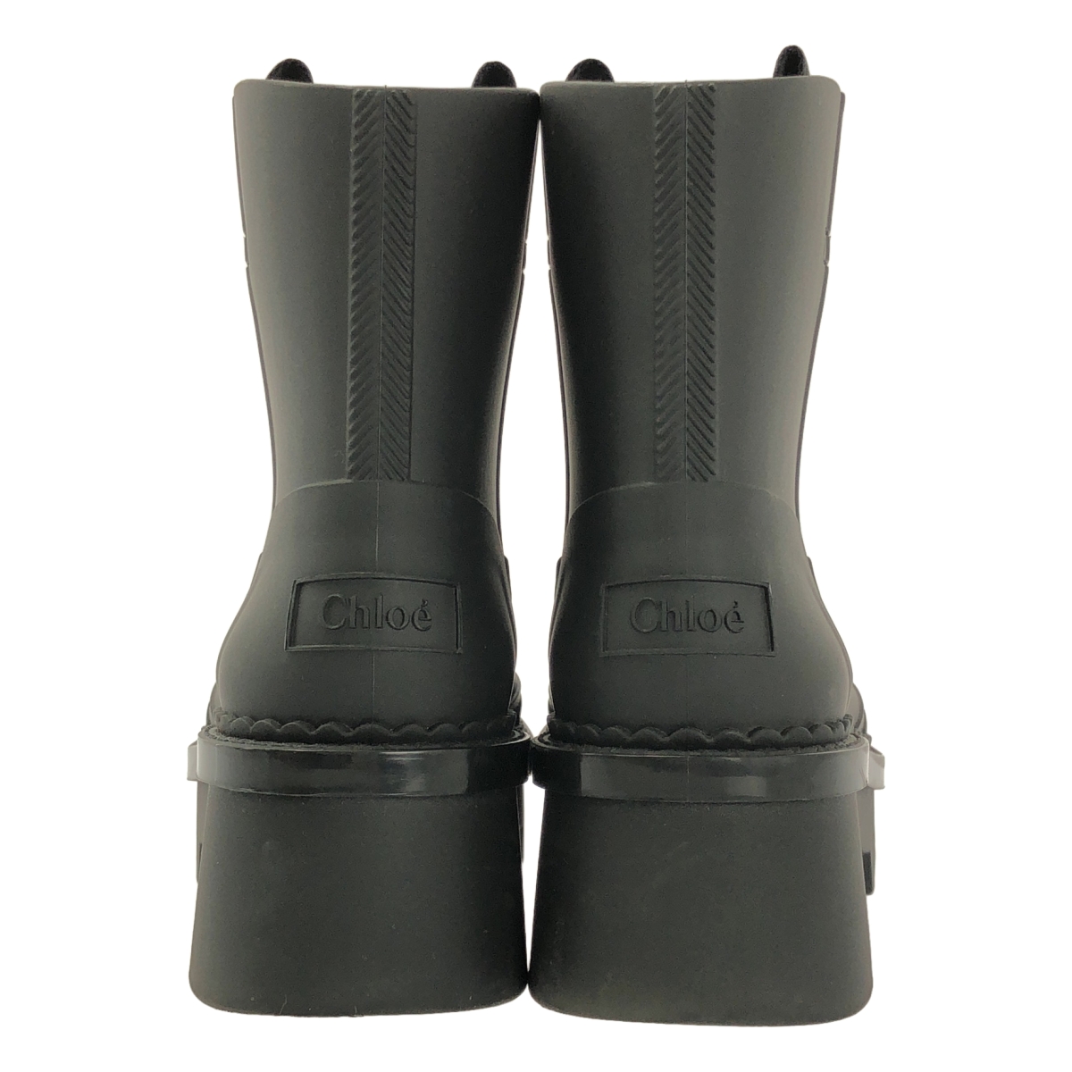 Chloe / クロエ RAINA / レイナ ロゴ レイン ショートブーツ