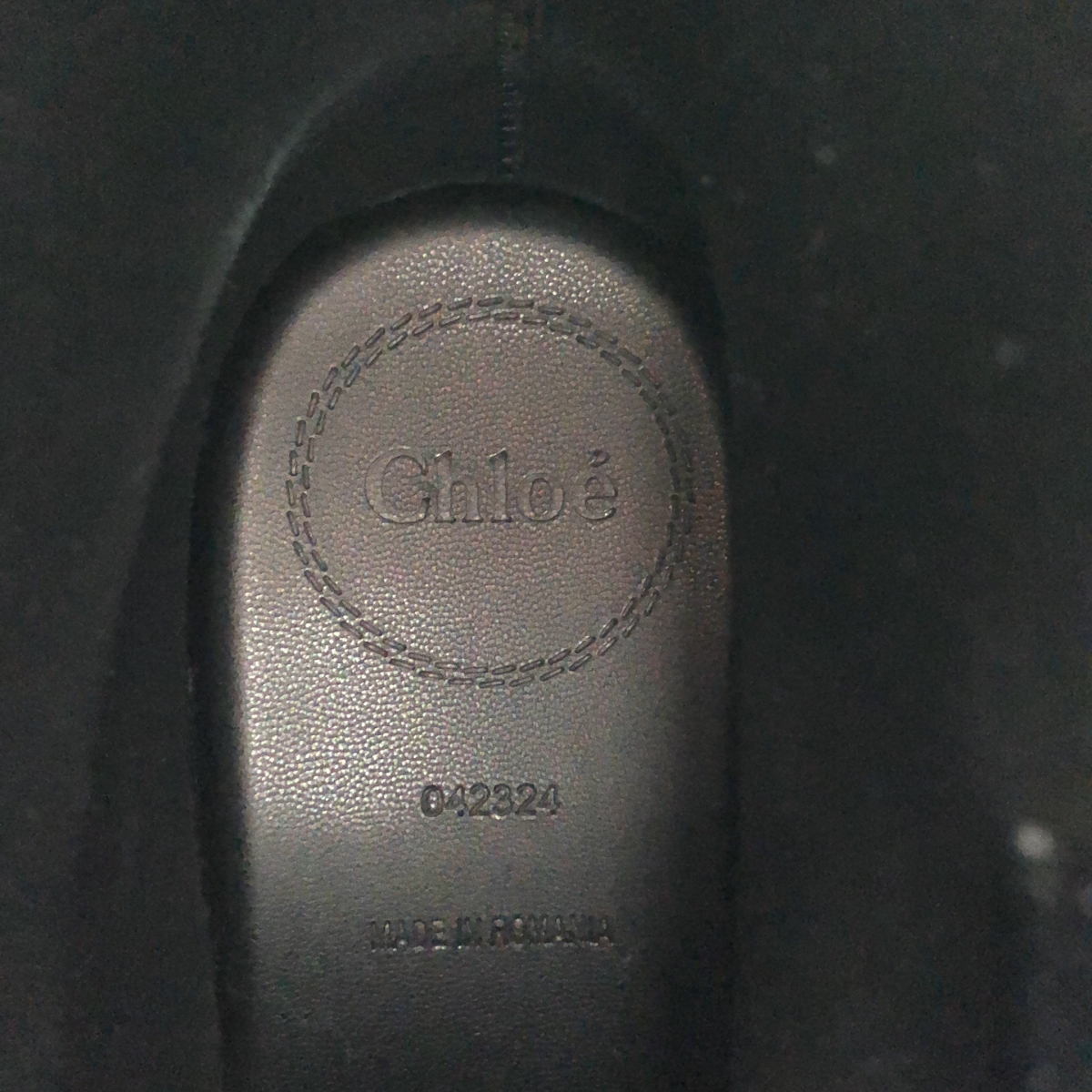 Chloe / クロエ RAINA / レイナ ロゴ レイン ショートブーツ