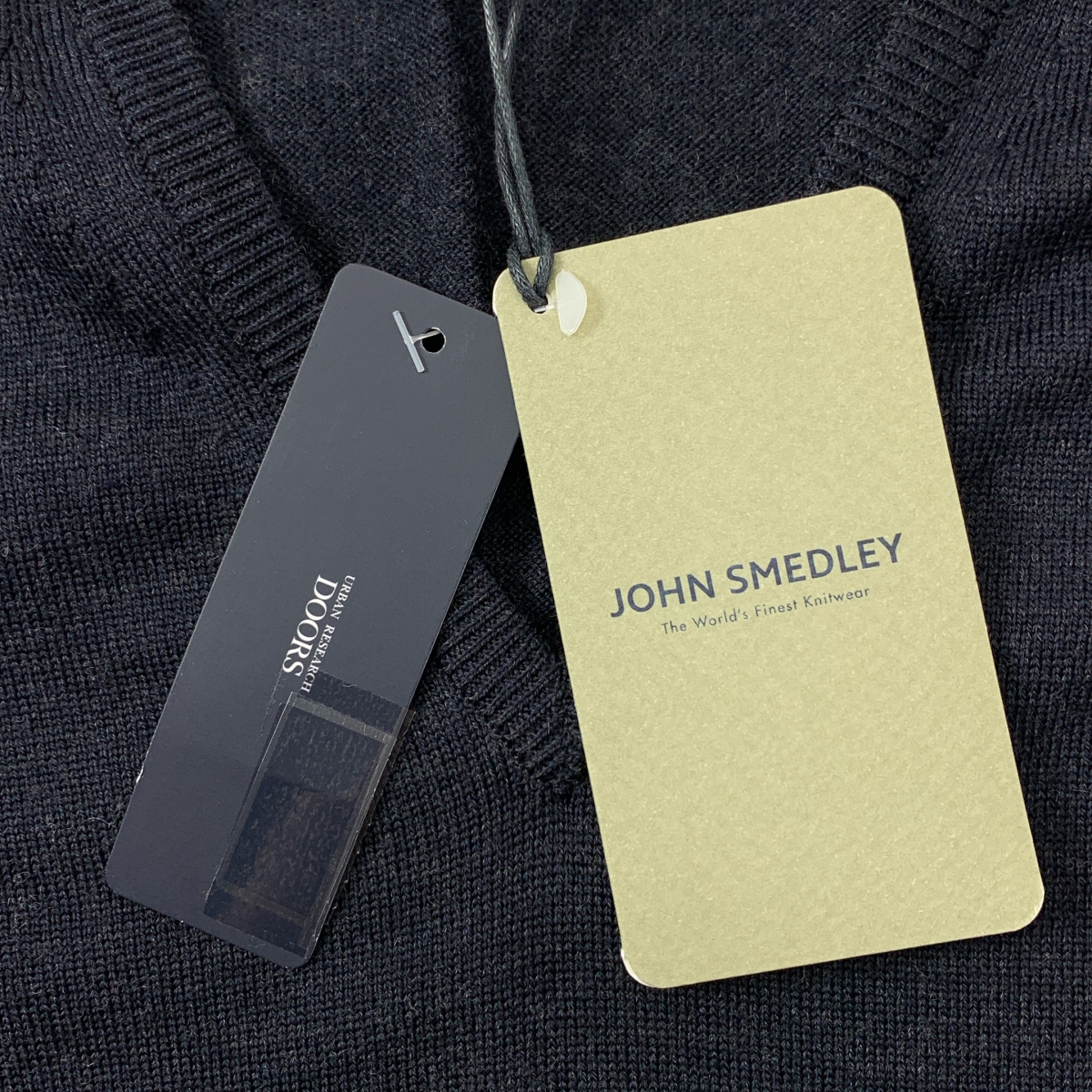 JOHN SMEDLEY / ジョンスメドレー メリノウール ハイゲージ Vネックニット