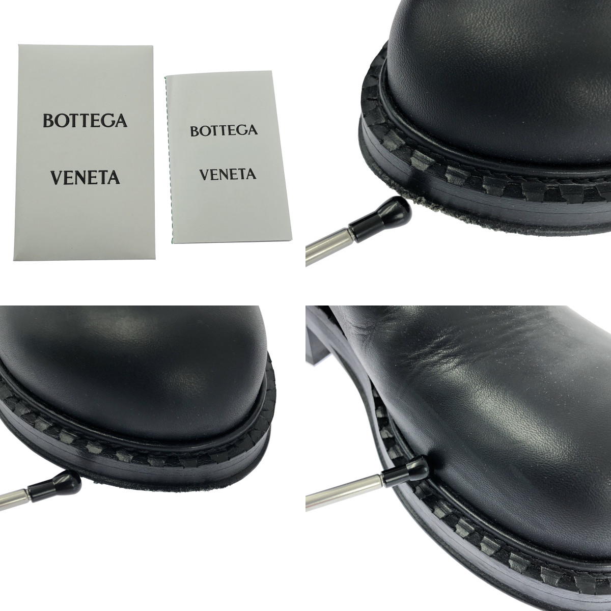 BOTTEGA VENETA / ボッテガヴェネタ ラグ サイドゴア チェルシーブーツ