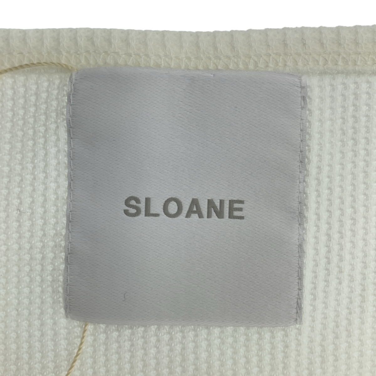 SLOANE / スローン 宮崎桃代 コラボ ワッフルタンクトップ