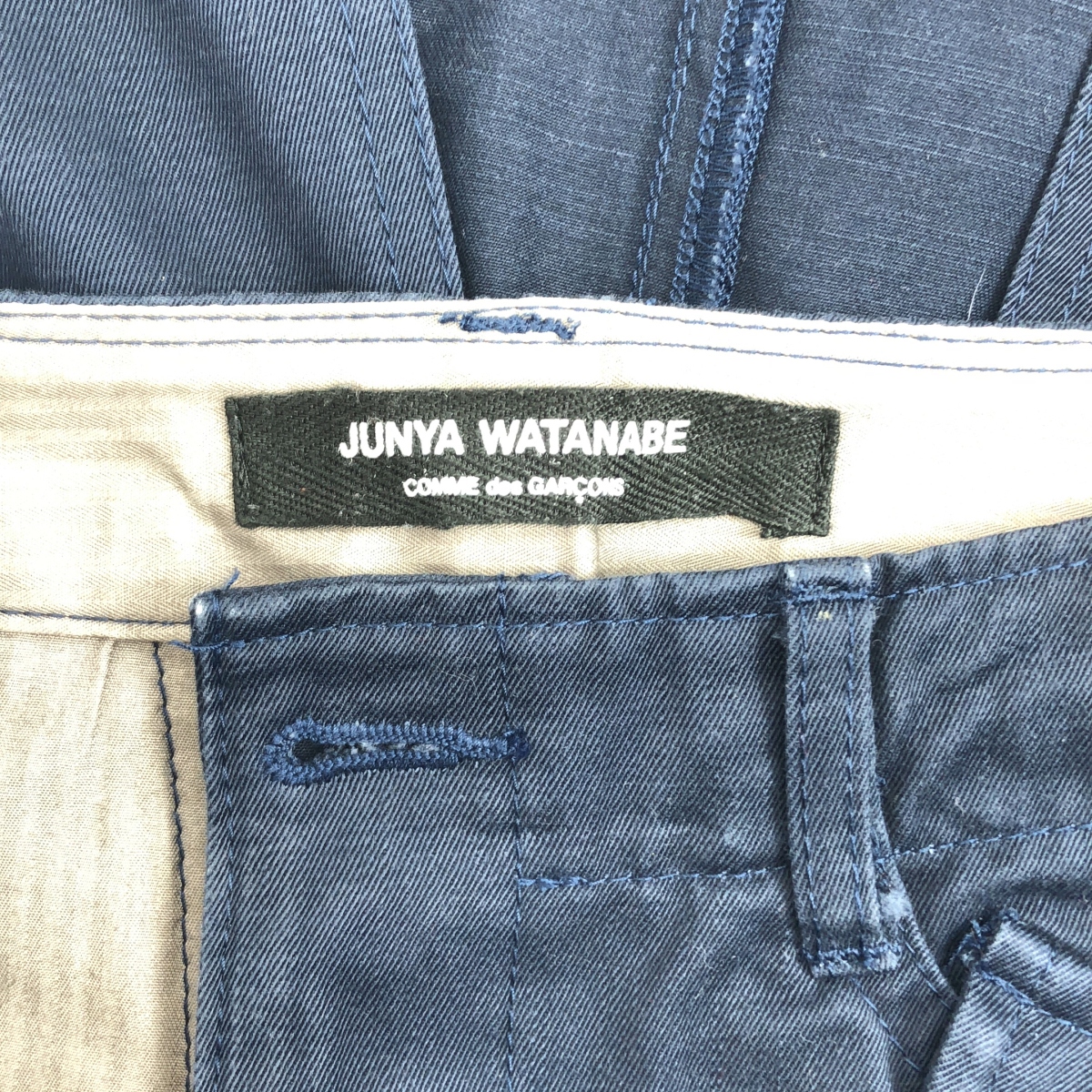 JUNYA WATANABE COMME des GARCONS / ジュンヤワタナベ コットン スリット カーゴ スカート