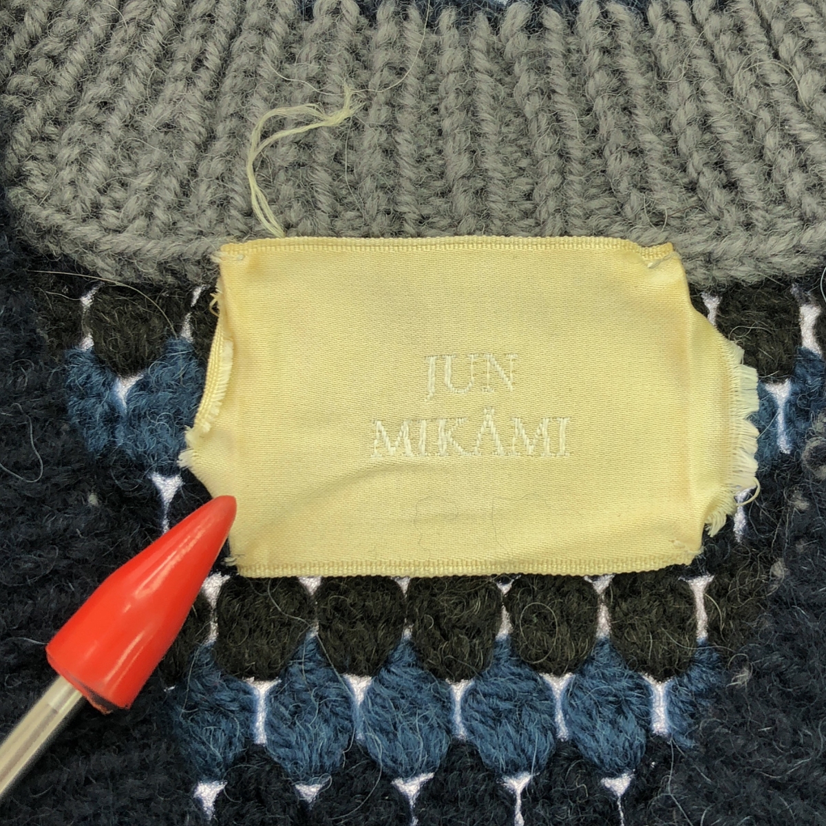 JUN MIKAMI / ジュンミカミ ウール アルパカ Vネックニット