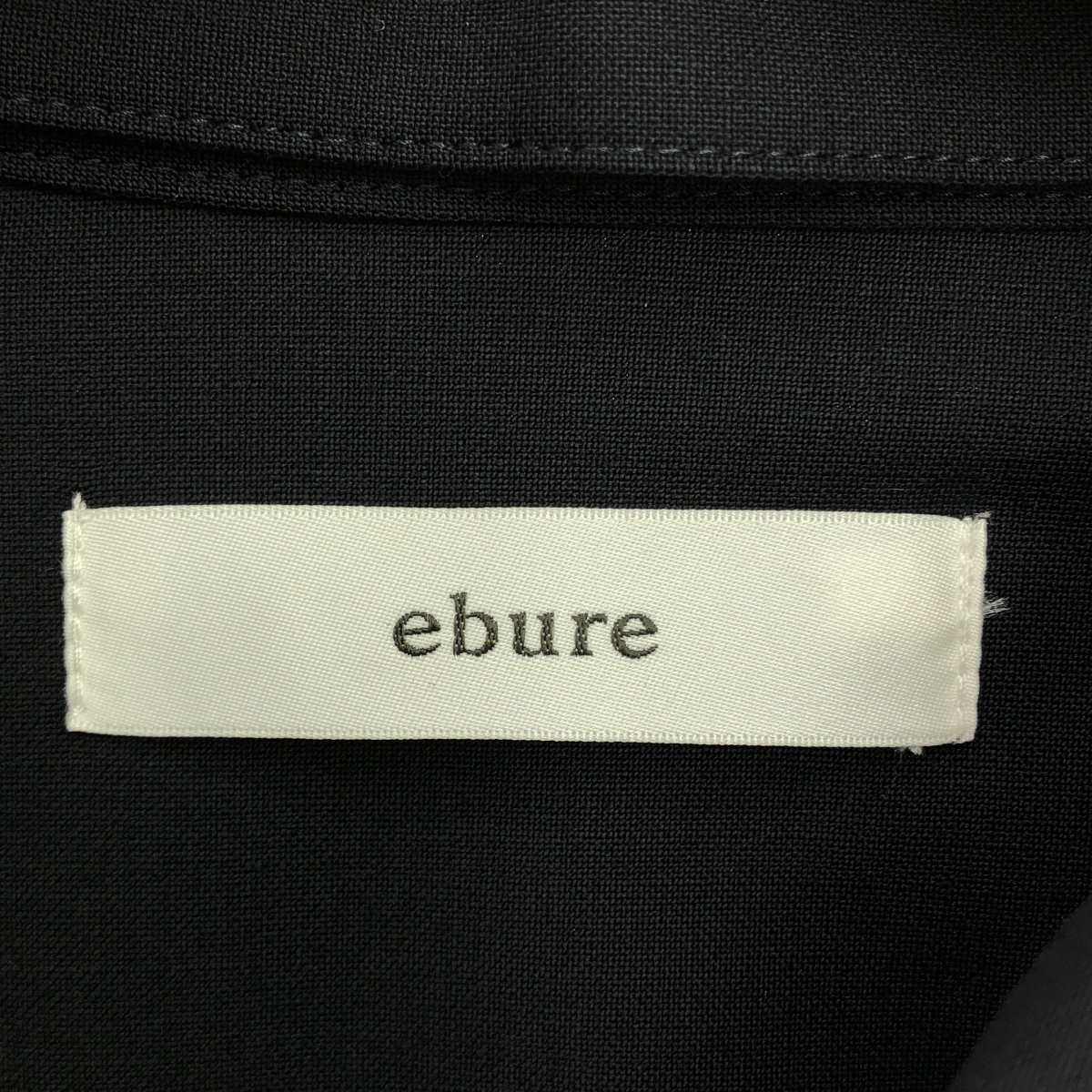 ebure / エブール ブルーム オーバーシャツ ブラウス / 襟着脱可