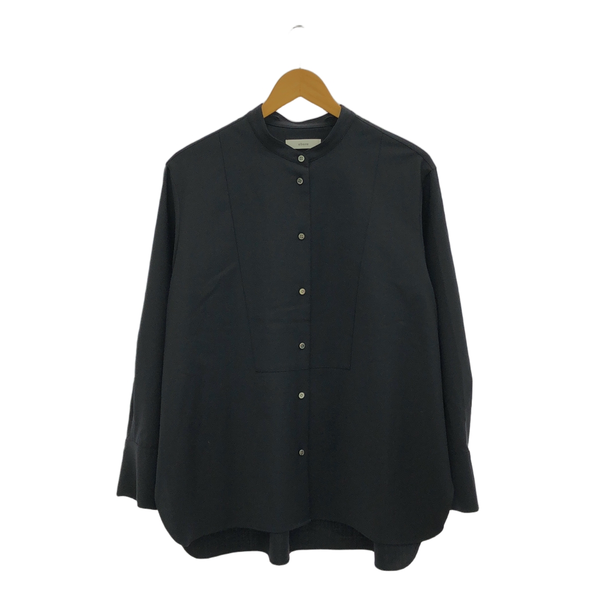ebure / エブール ブルーム オーバーシャツ ブラウス / 襟着脱可