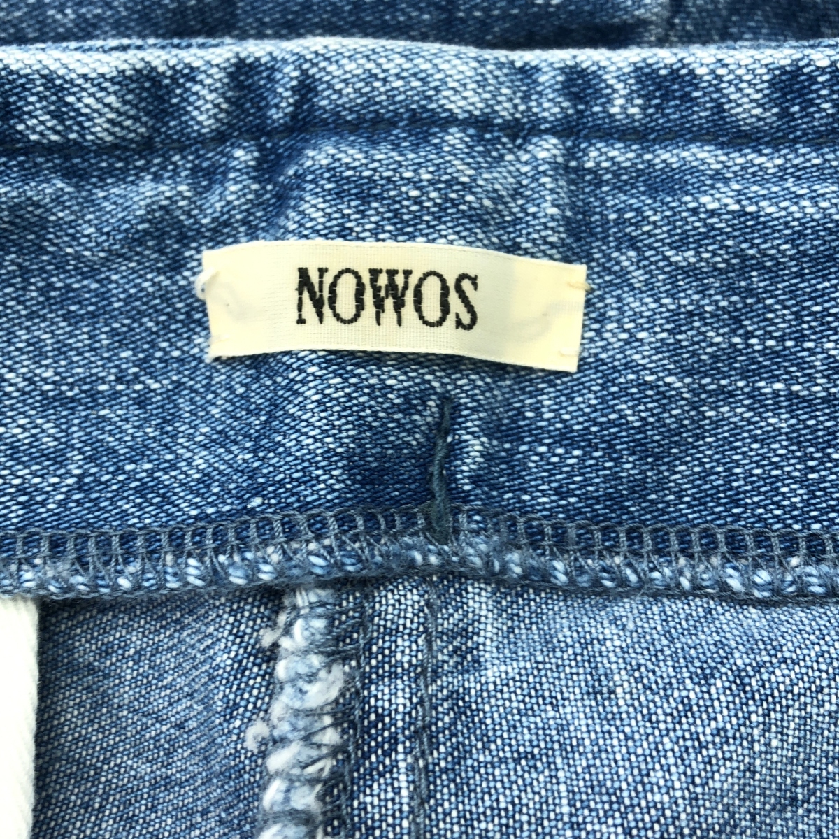 NOWOS / ノーウォス Denim marine pants デニム マリン パンツ