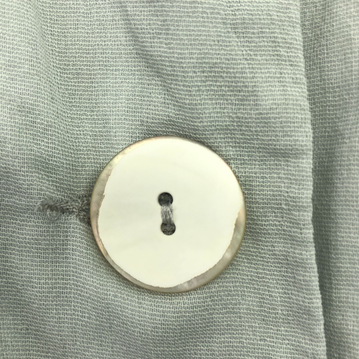 KRISTENSEN DU NORD / クリステンセンドゥノルド シェルボタン シングルブレスト ジャケット / 総裏地