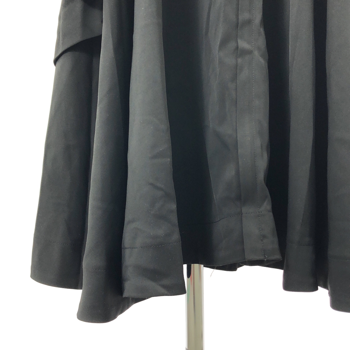 Re:poris / レポリス Ms.Louise dress / ベルテッド ノースリーブ ボリューム ドレス ワンピース / 裏地付き