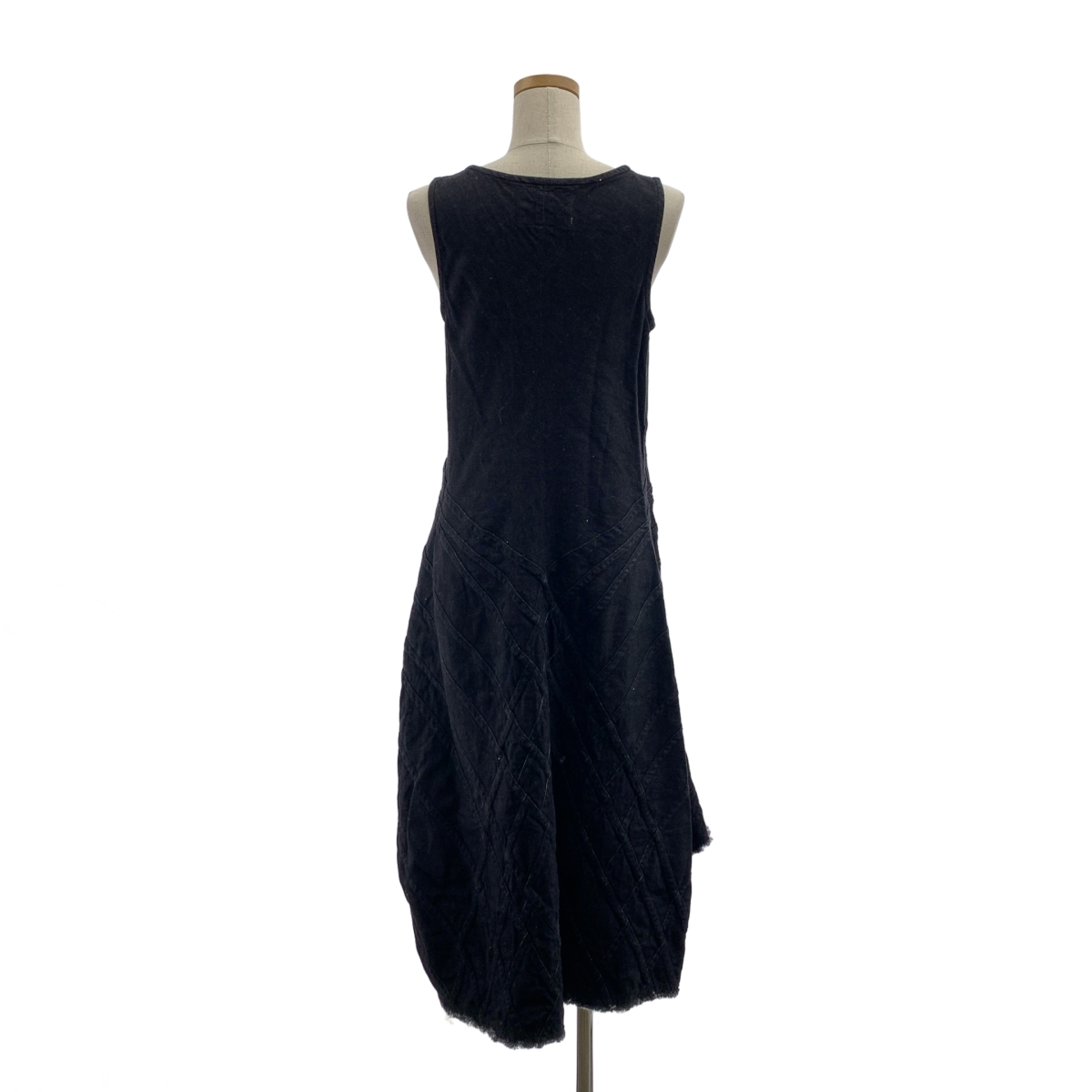 JUNYA WATANABE COMME des GARCONS / ジュンヤワタナベ denim / コットン リネン 再構築 ノースリーブ ワンピース