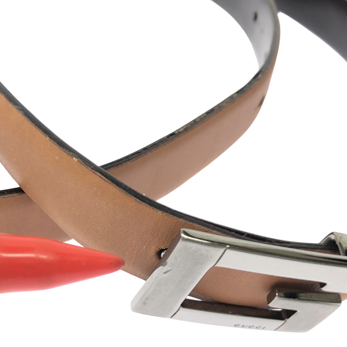 GUCCI / グッチ Gバックル レザー ベルト