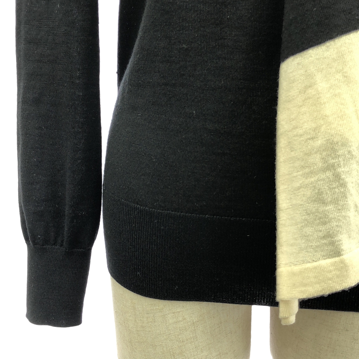 TOGA / トーガ ウール ナイロン マフラー 変形 ニット