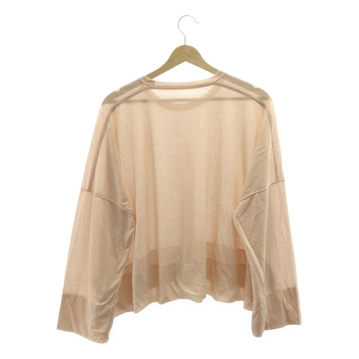 Curensology / カレンソロジー シアー プレーン プルオーバー カットソー