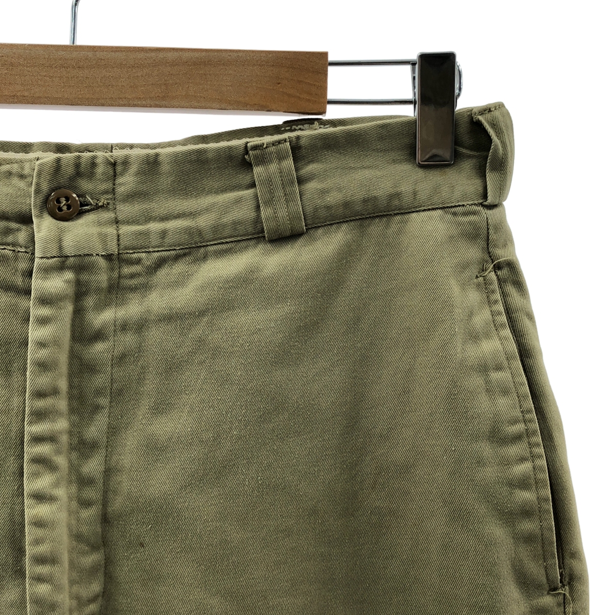 U.S.ARMY / アメリカ軍 推定60s ヴィンテージ ツイル チノパンツ RAPIDジップ